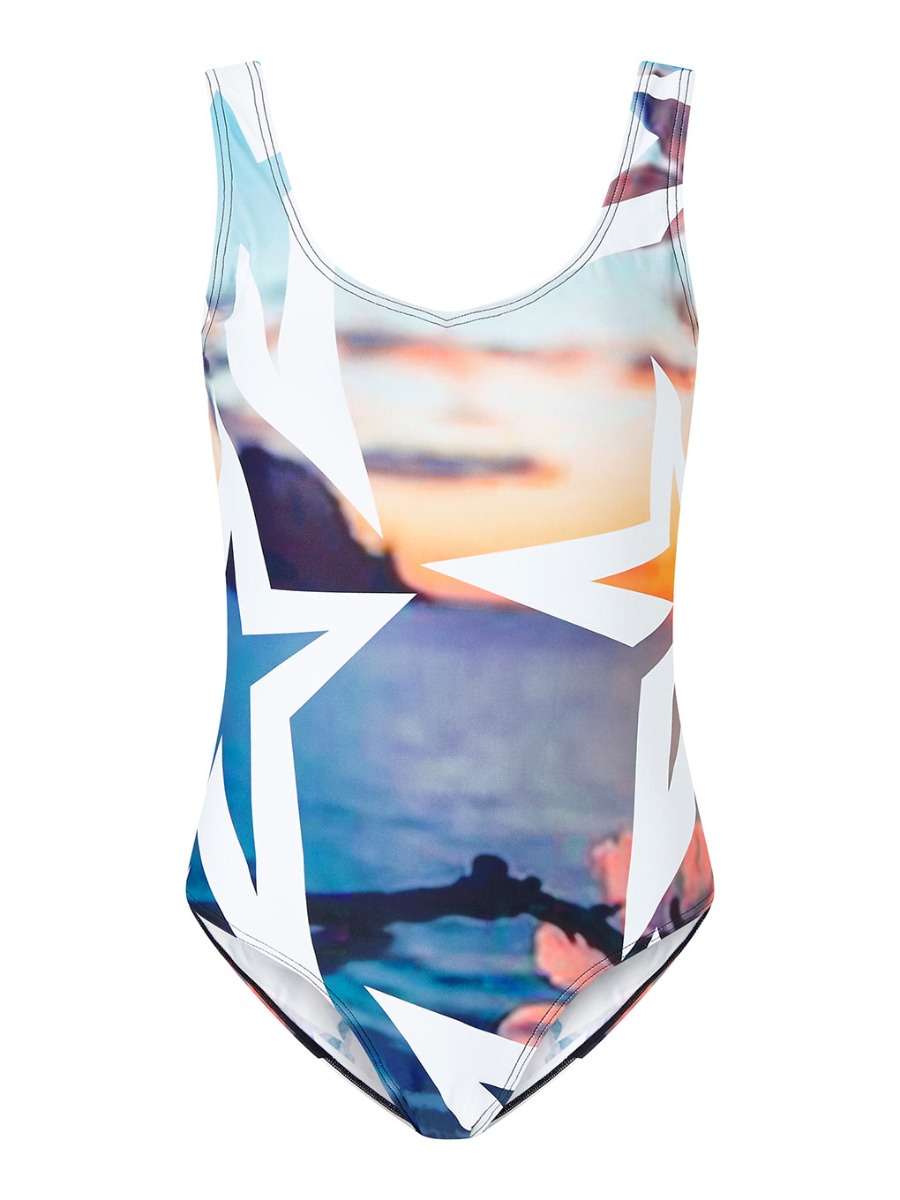 Perfect Moment Aop One-piece Swimsuit Xs In Ibiza-print
