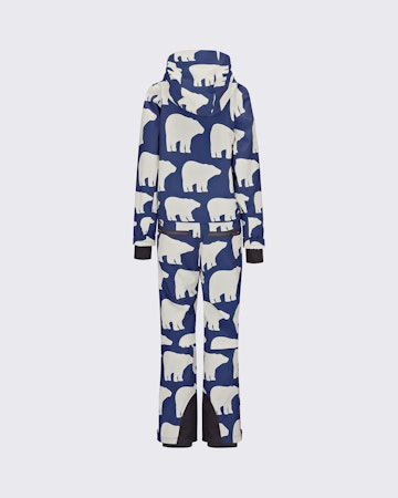 Bear Print Ski Suit 1