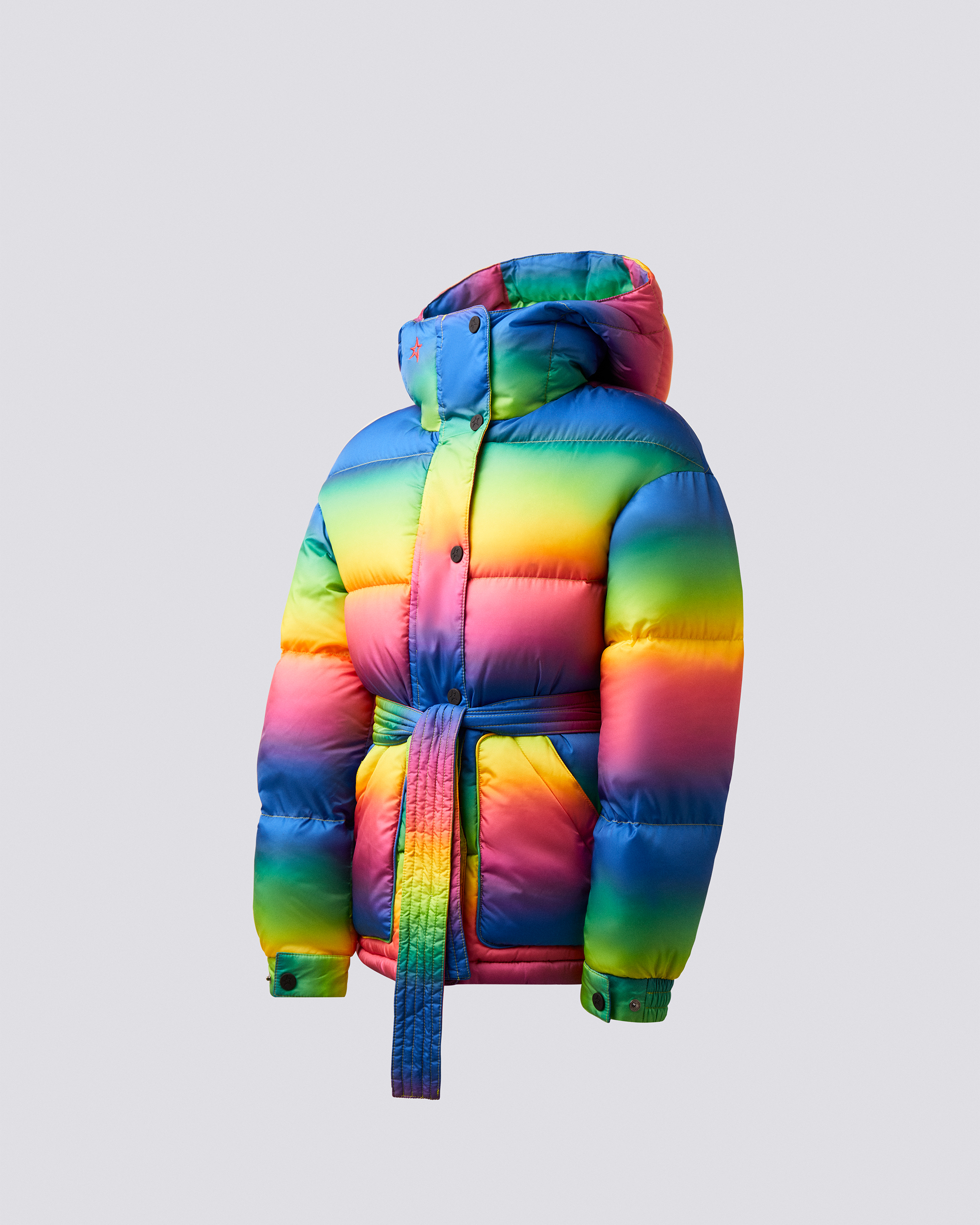 Perfect Moment Rainbow Oversized Parka Y14