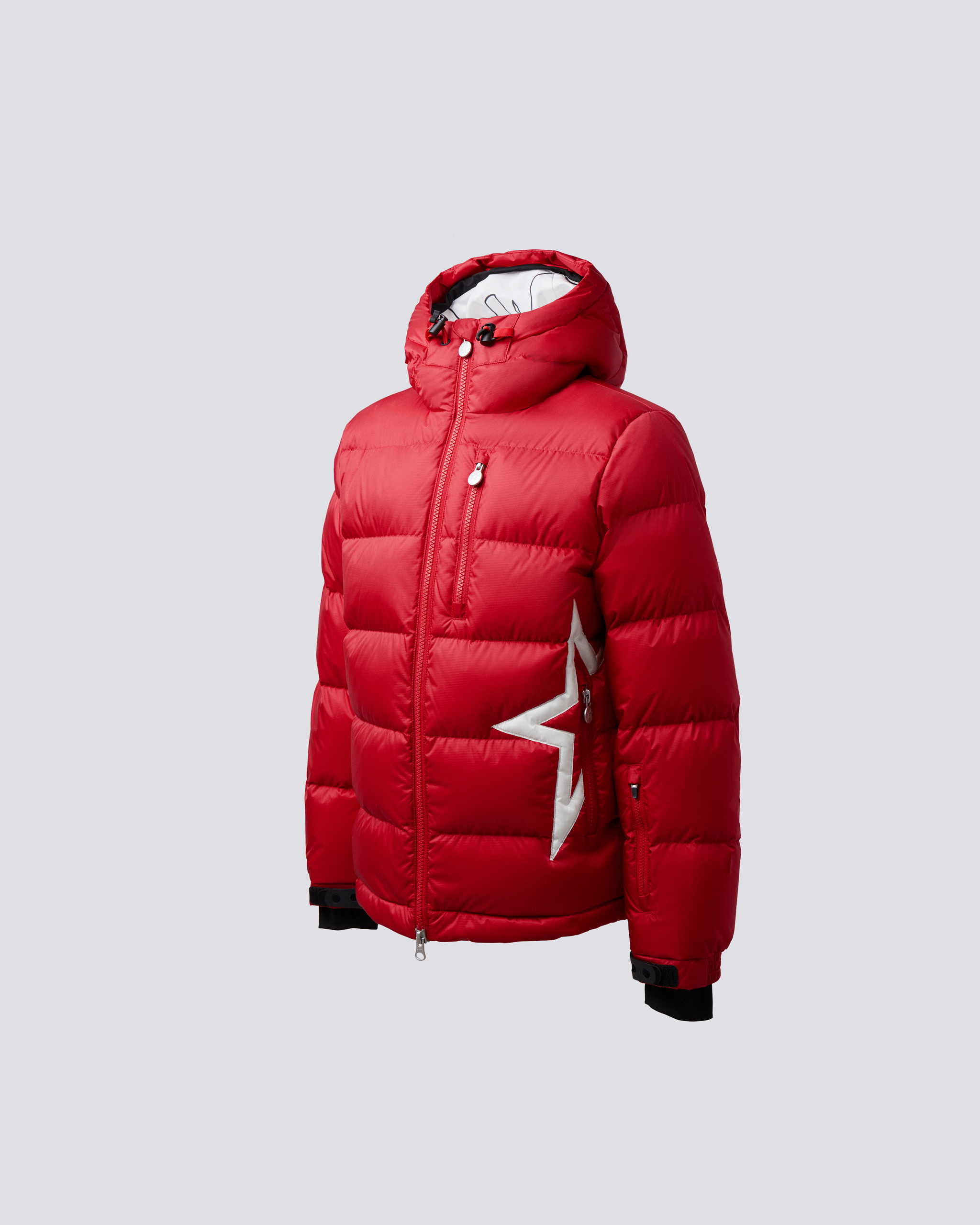 Shop Perfect Moment Mojo Down Jacket In Red