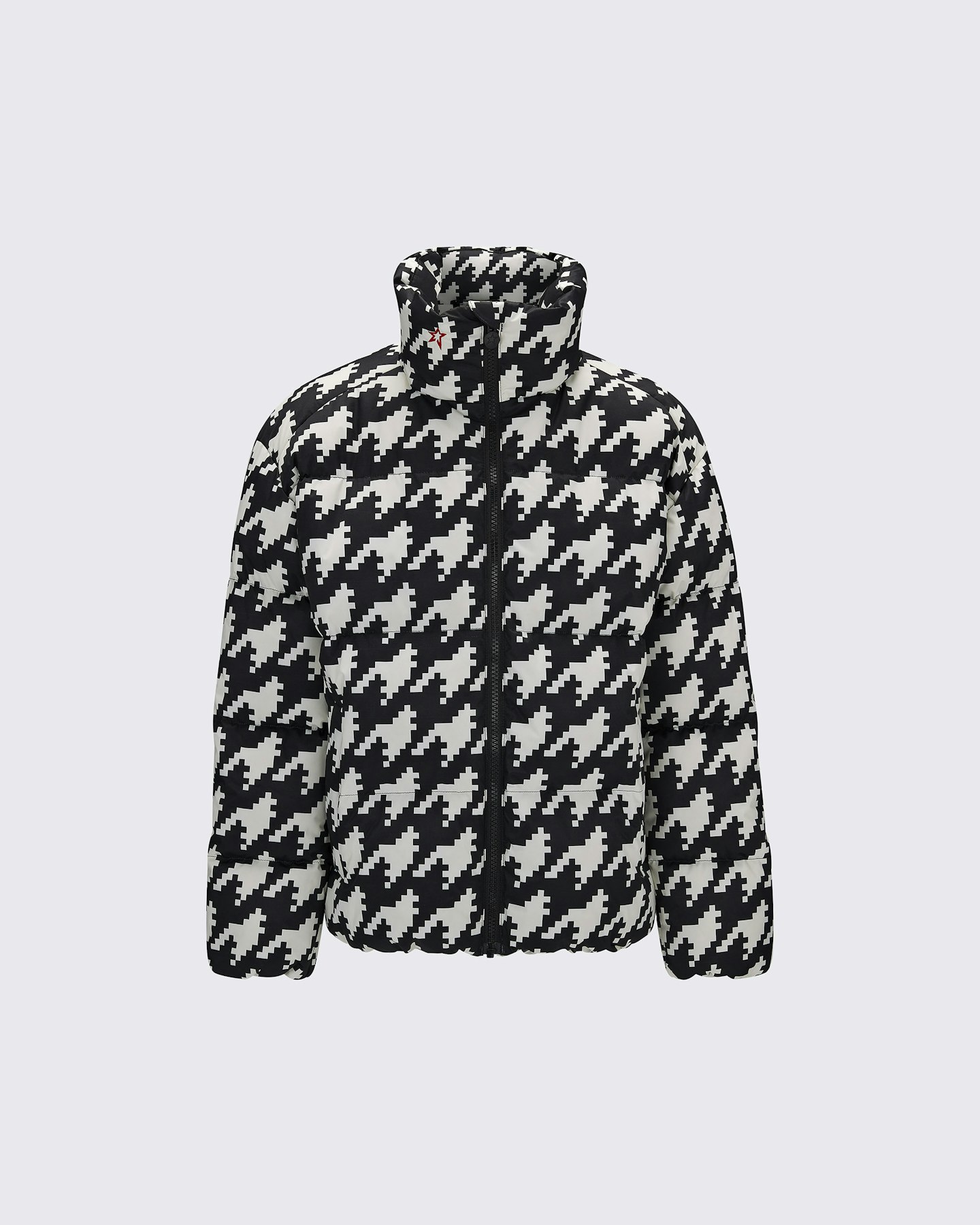 Houndstooth Down Nuuk Puffer Jacket 0