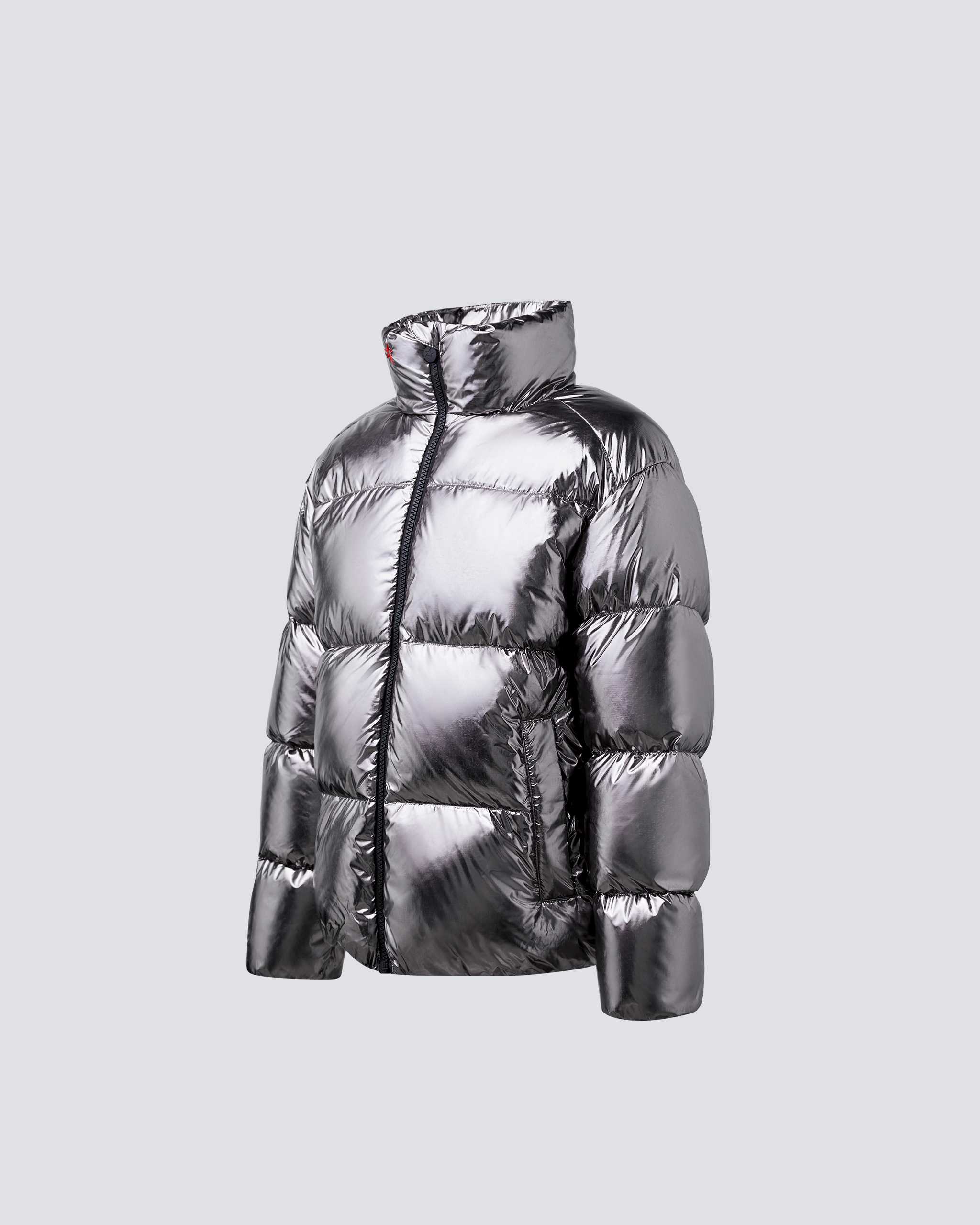 Perfect Moment Nuuk Puffer Jacket Y6 In Silver-hp-foil