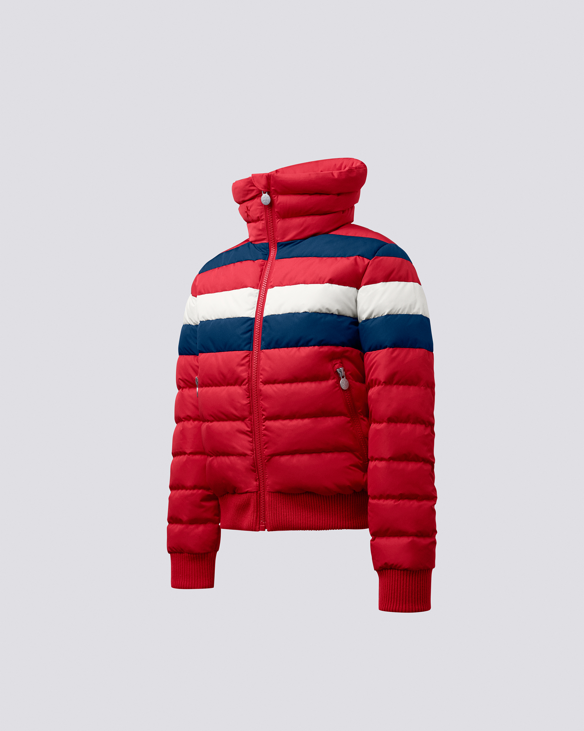 Shop Perfect Moment Queenie Down Jacket In Red