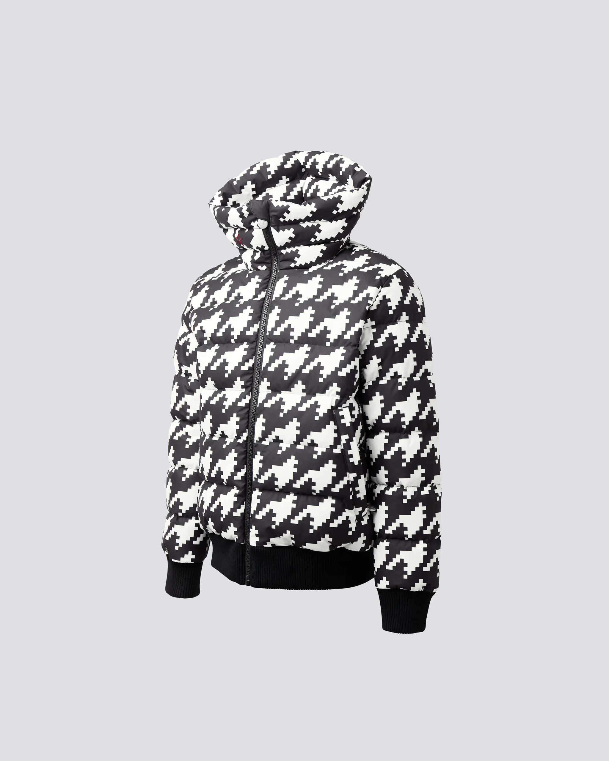 black and white star jacket