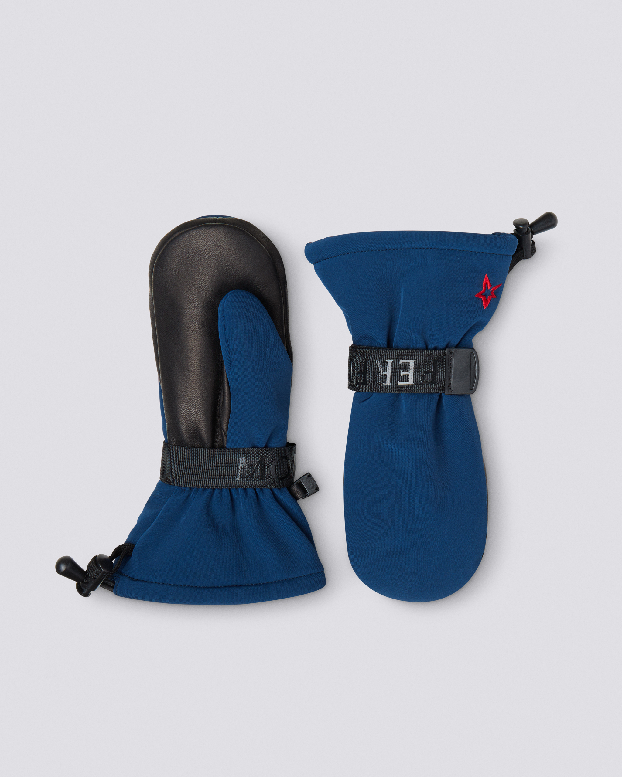Shop Perfect Moment Davos Mitts In Navy