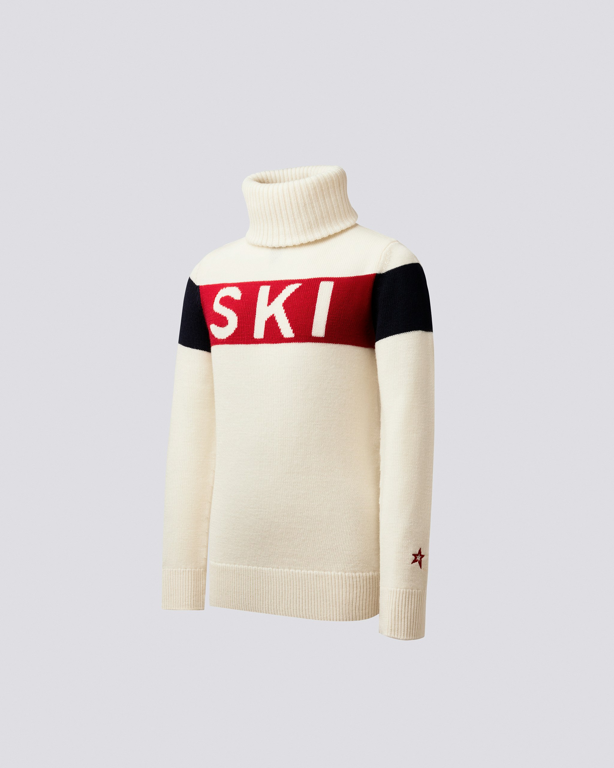 Ski Merino Wool Turtleneck Sweater II