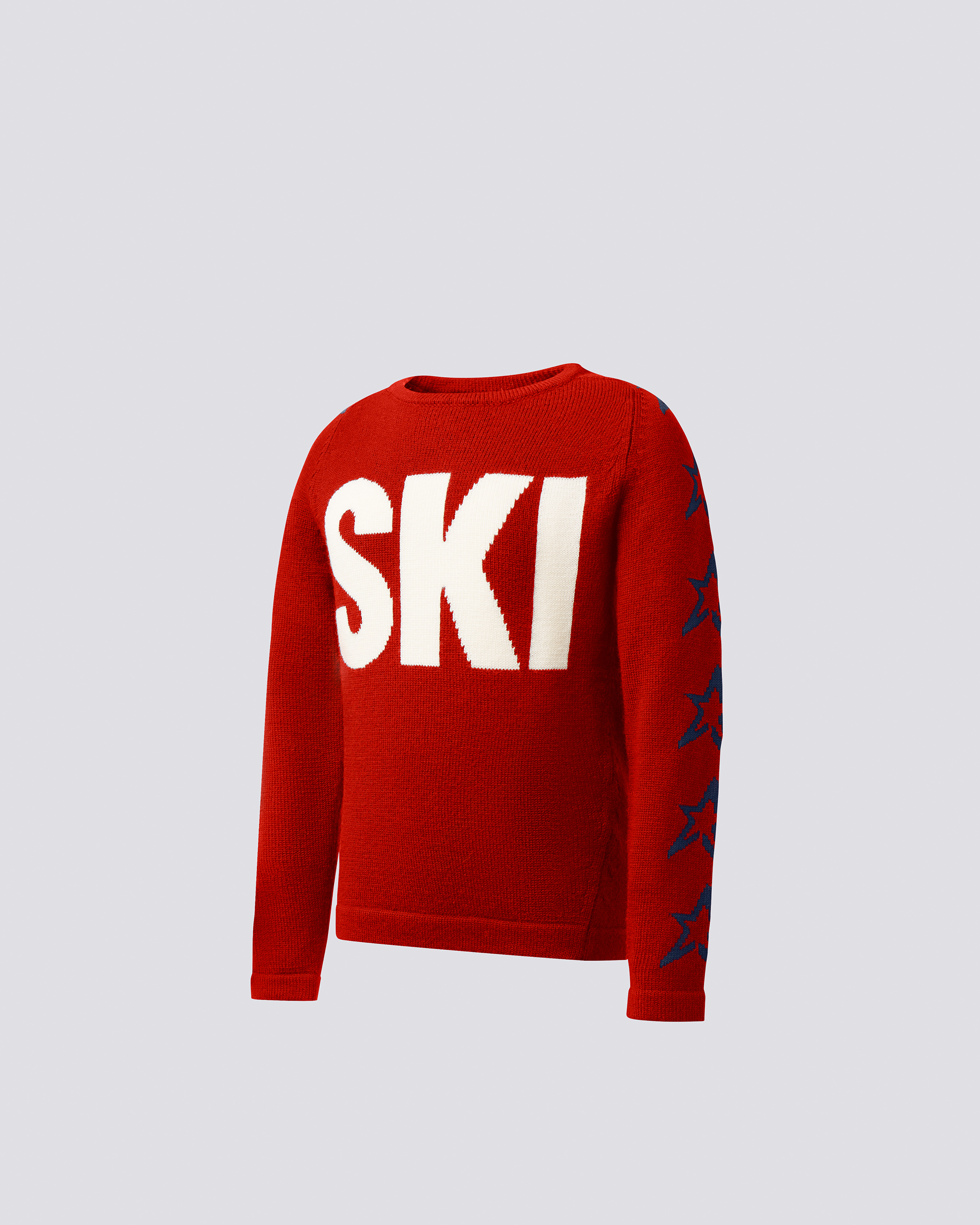 Shop Perfect Moment Ski Merino Wool Sweater Y6 In Red