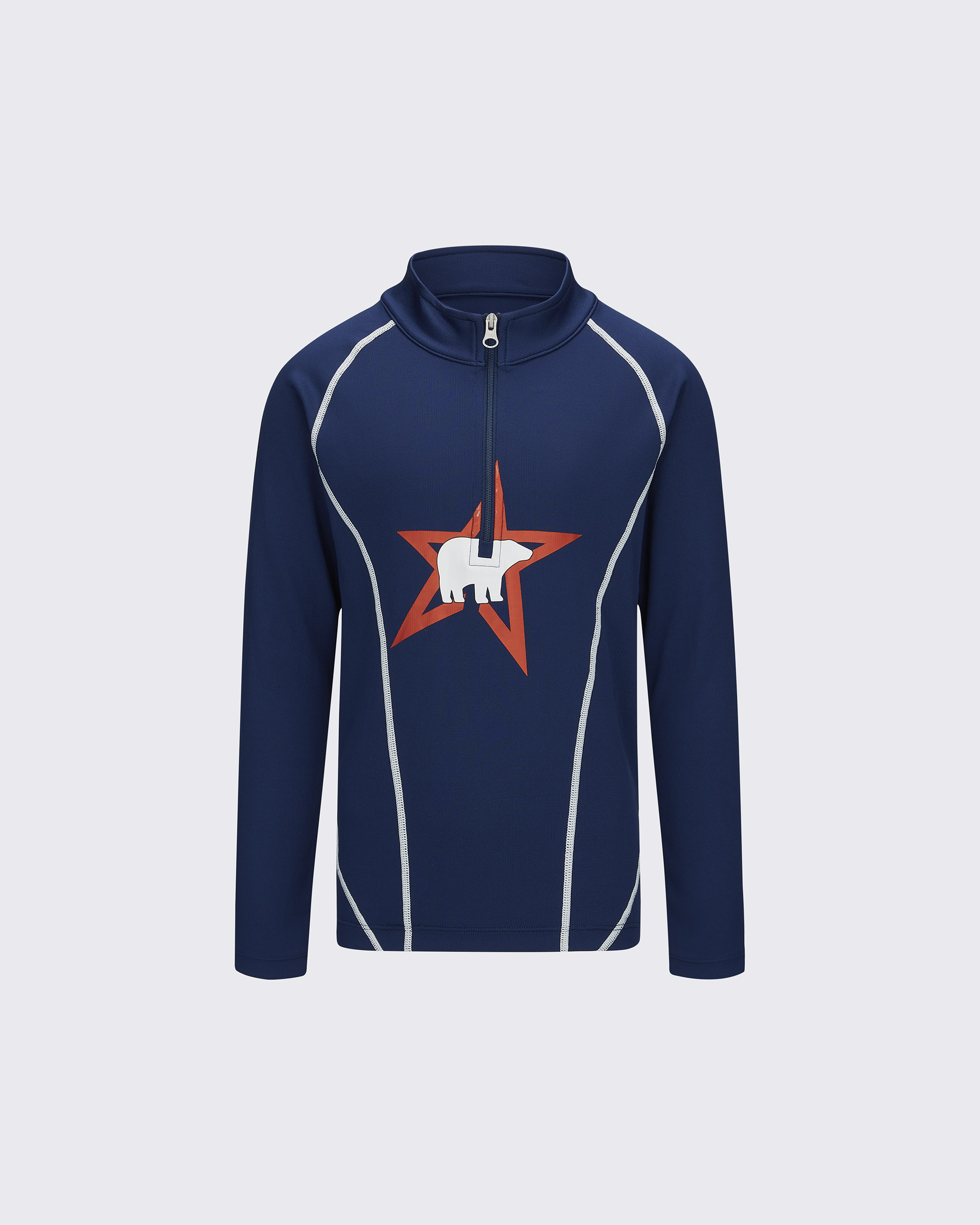 Perfect Moment Polar Bear Star Base Layer Y14 In Navy