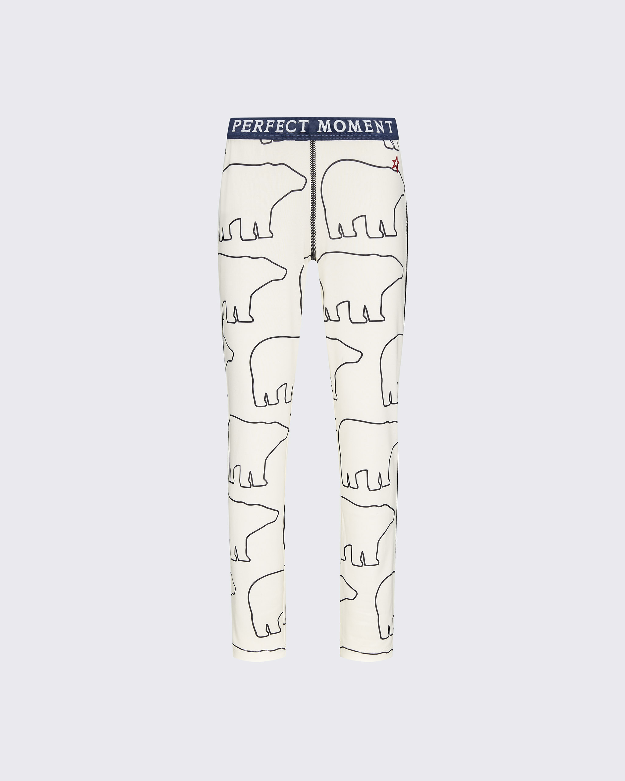 Shop Perfect Moment Polar Bear Print Base Pants In Bear-print