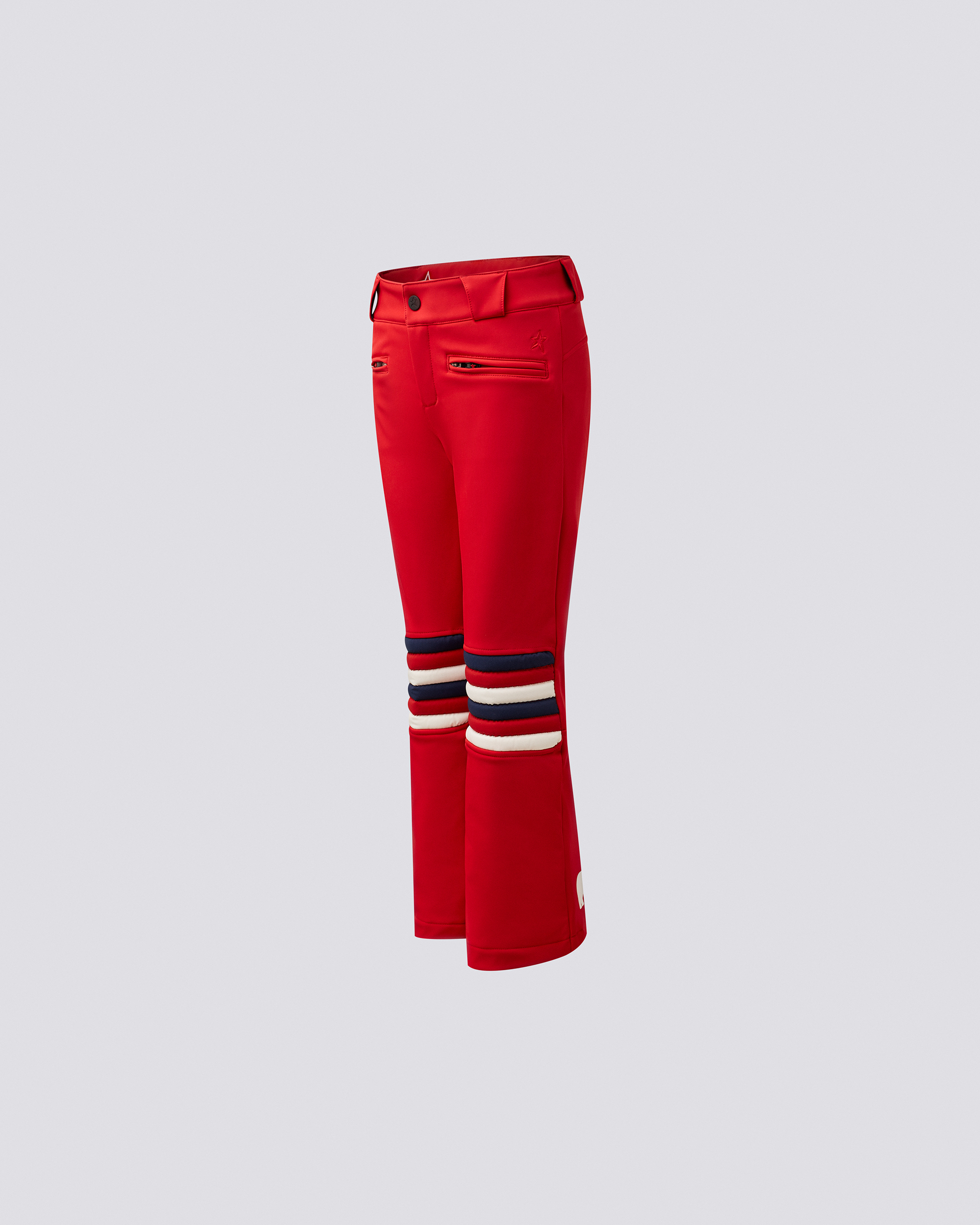 Shop Perfect Moment Aurora Flare Pants In Red-rainbow