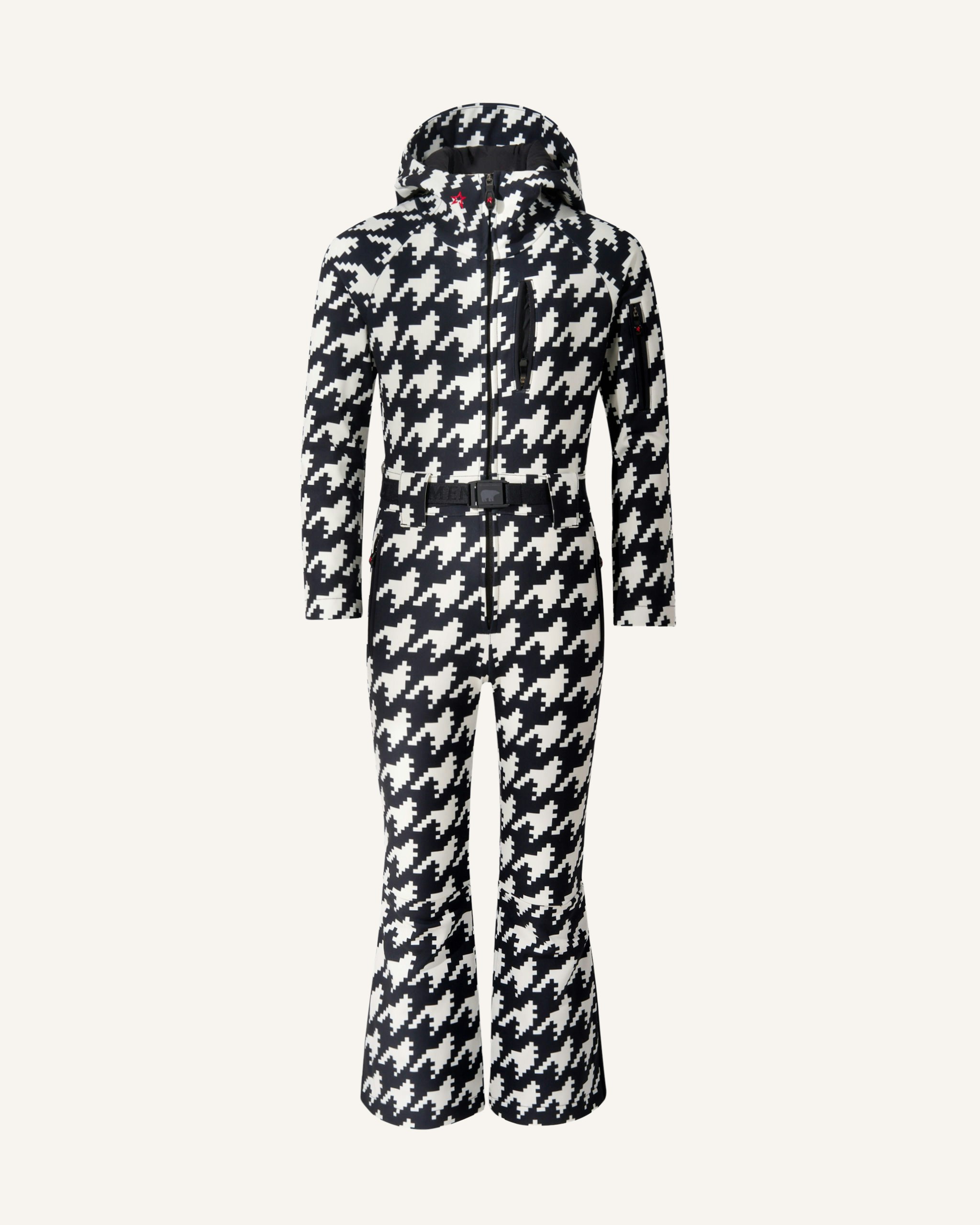 Houndstooth Ski Suit 0