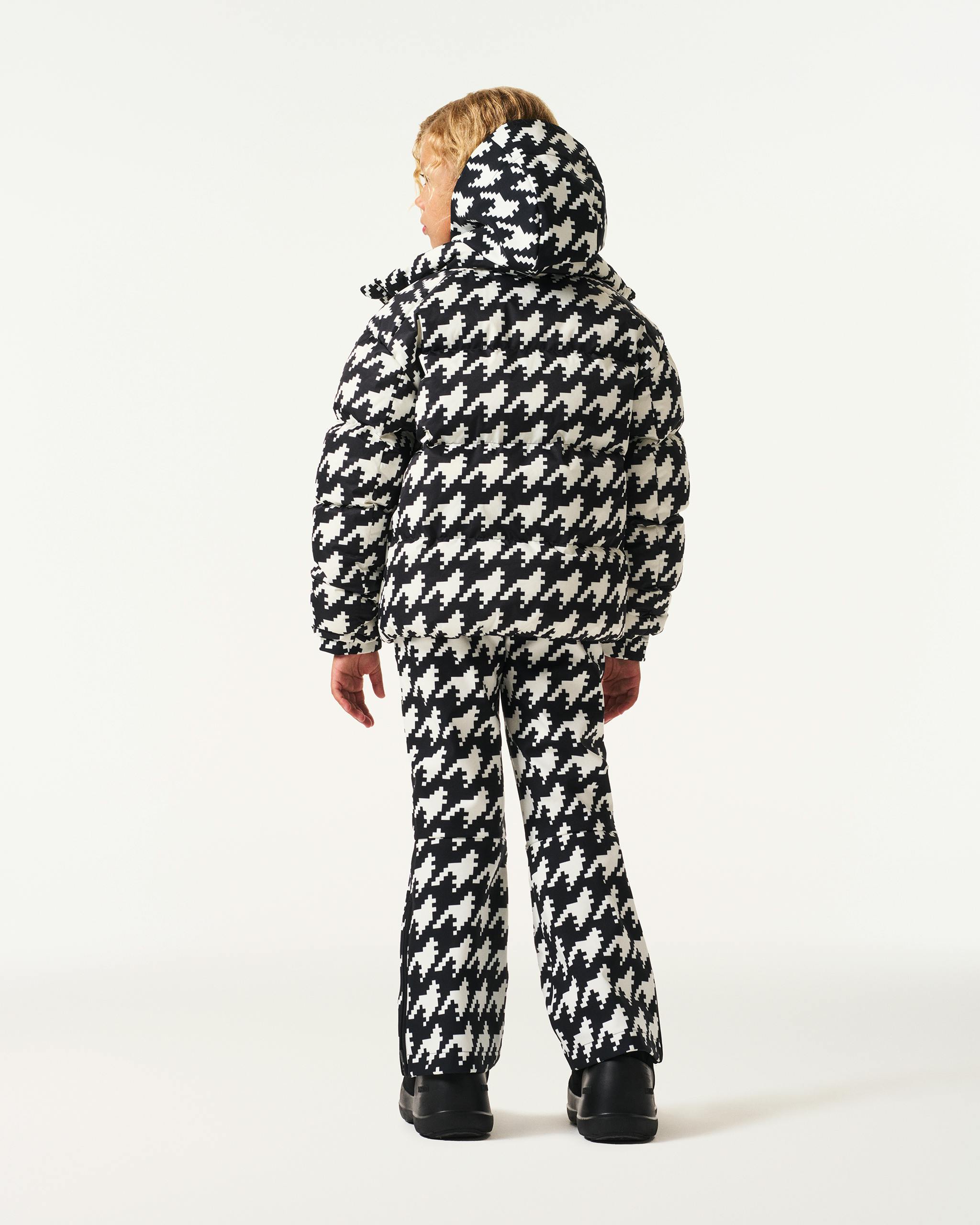 Houndstooth Ski Suit | Perfect Moment