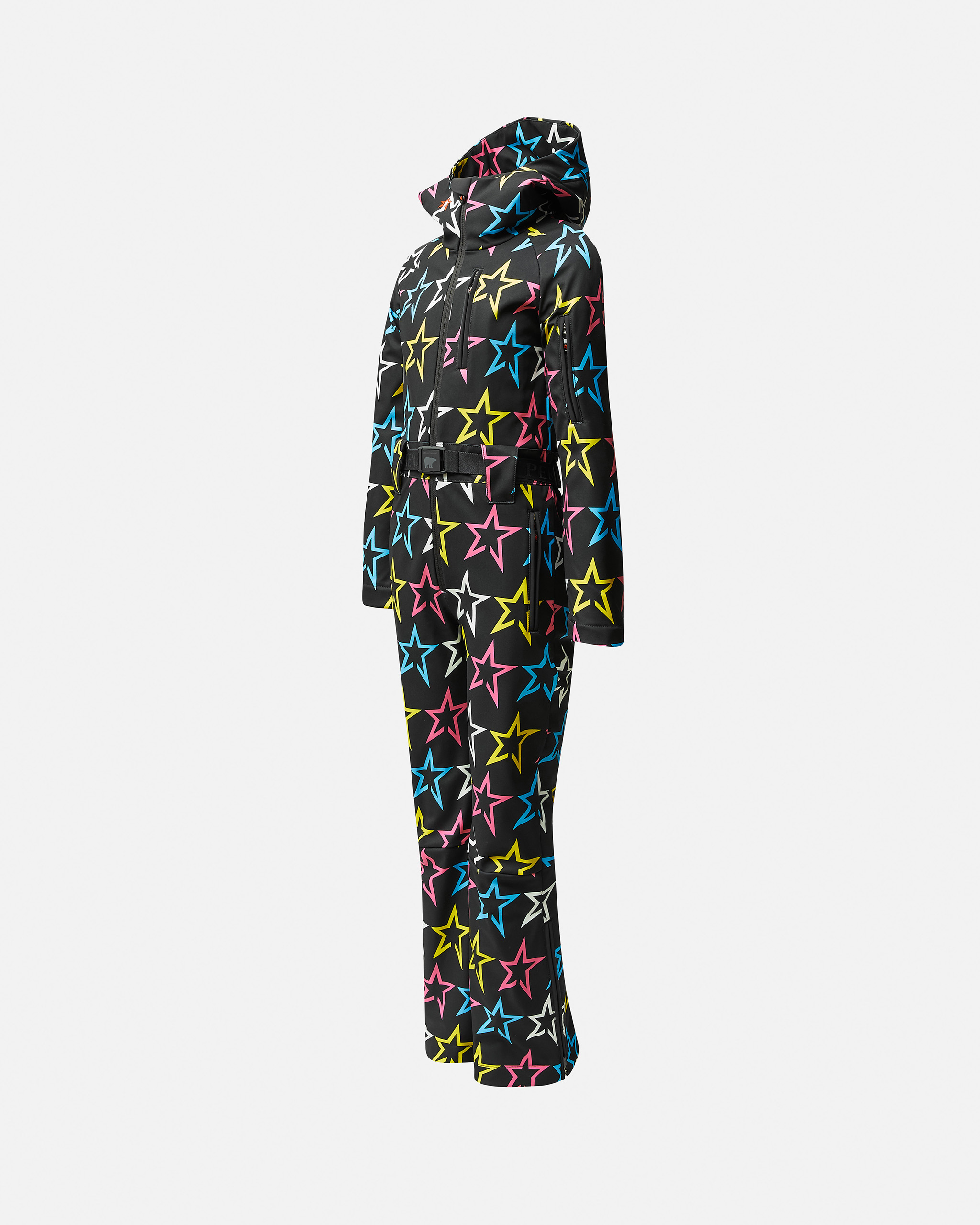 Shop Perfect Moment Rainbow Star Ski Suit Y14 In Black