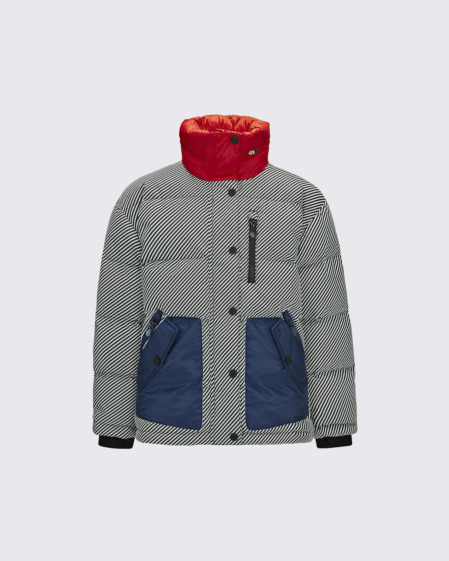 Pinstripe Quilted Jacket 0