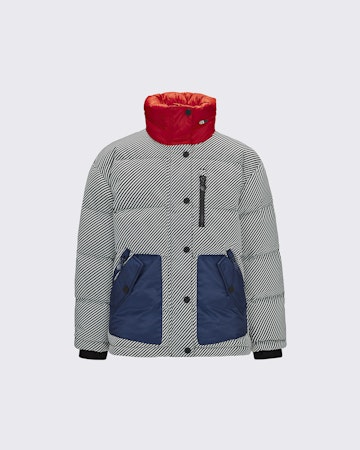 Pinstripe Quilted Jacket 0