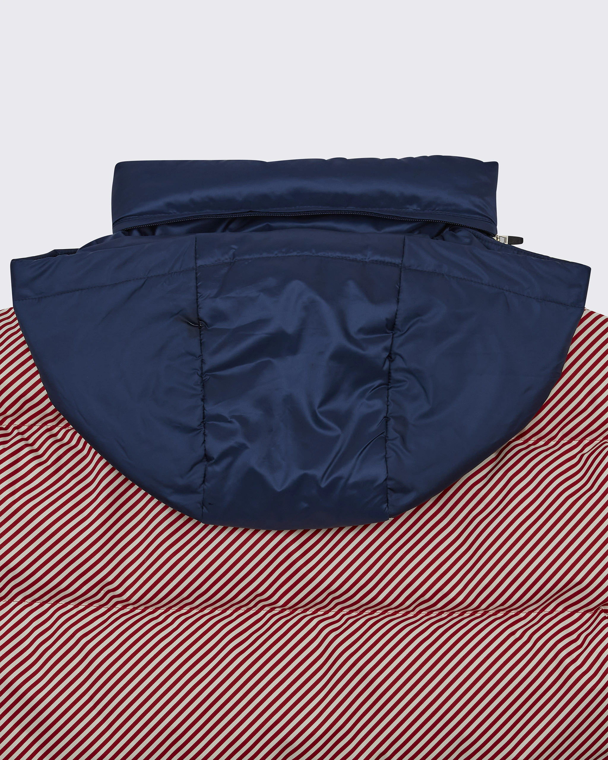 Pinstripe Quilted Jacket 4