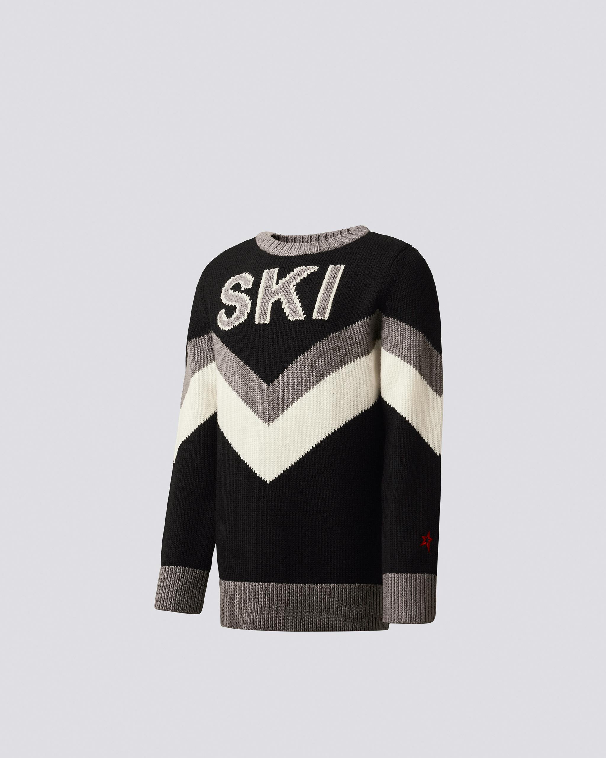 Chevron Ski Merino Wool Sweater 0