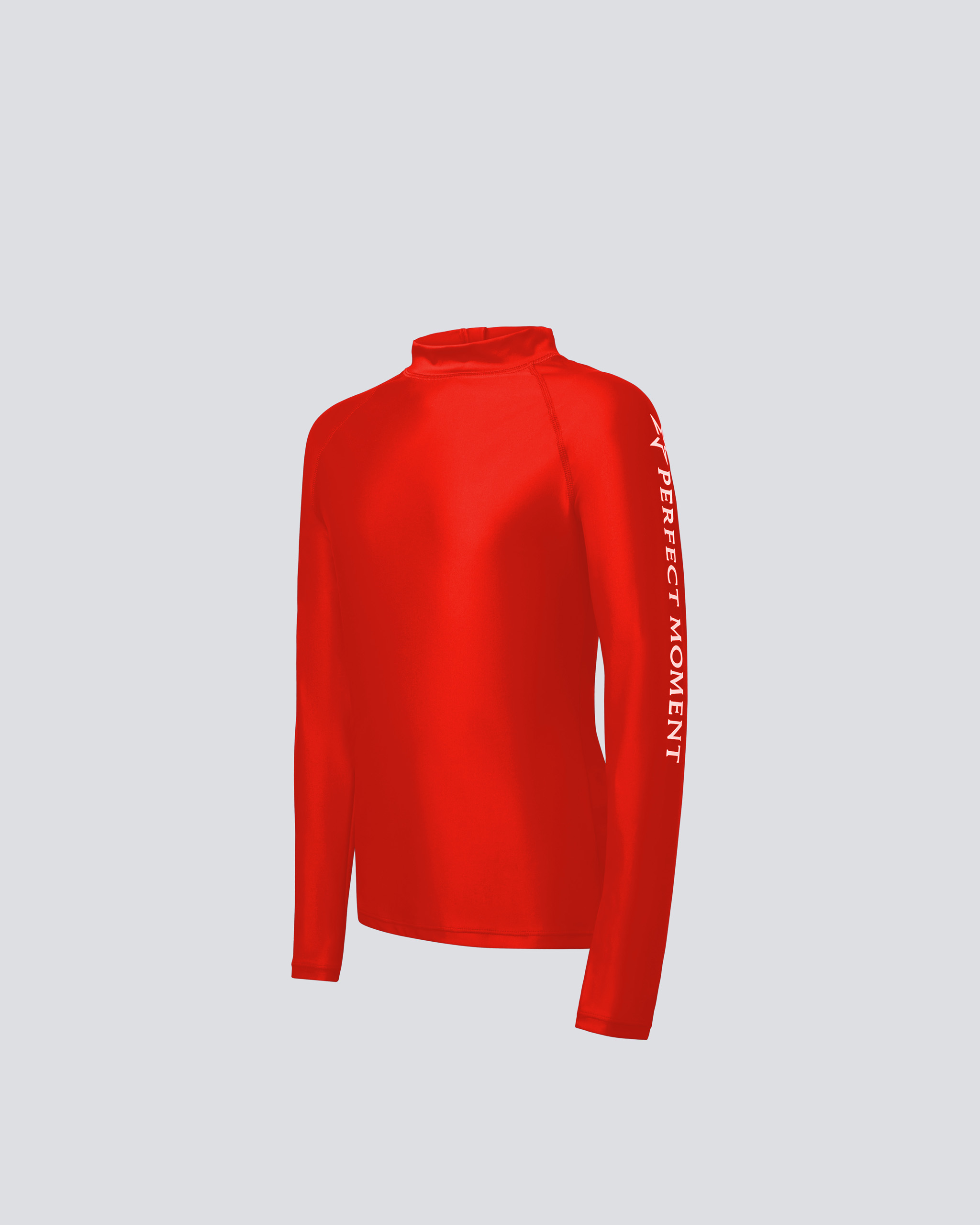 Perfect Moment Pm Long Sleeve Rash Guard Y8 In Red
