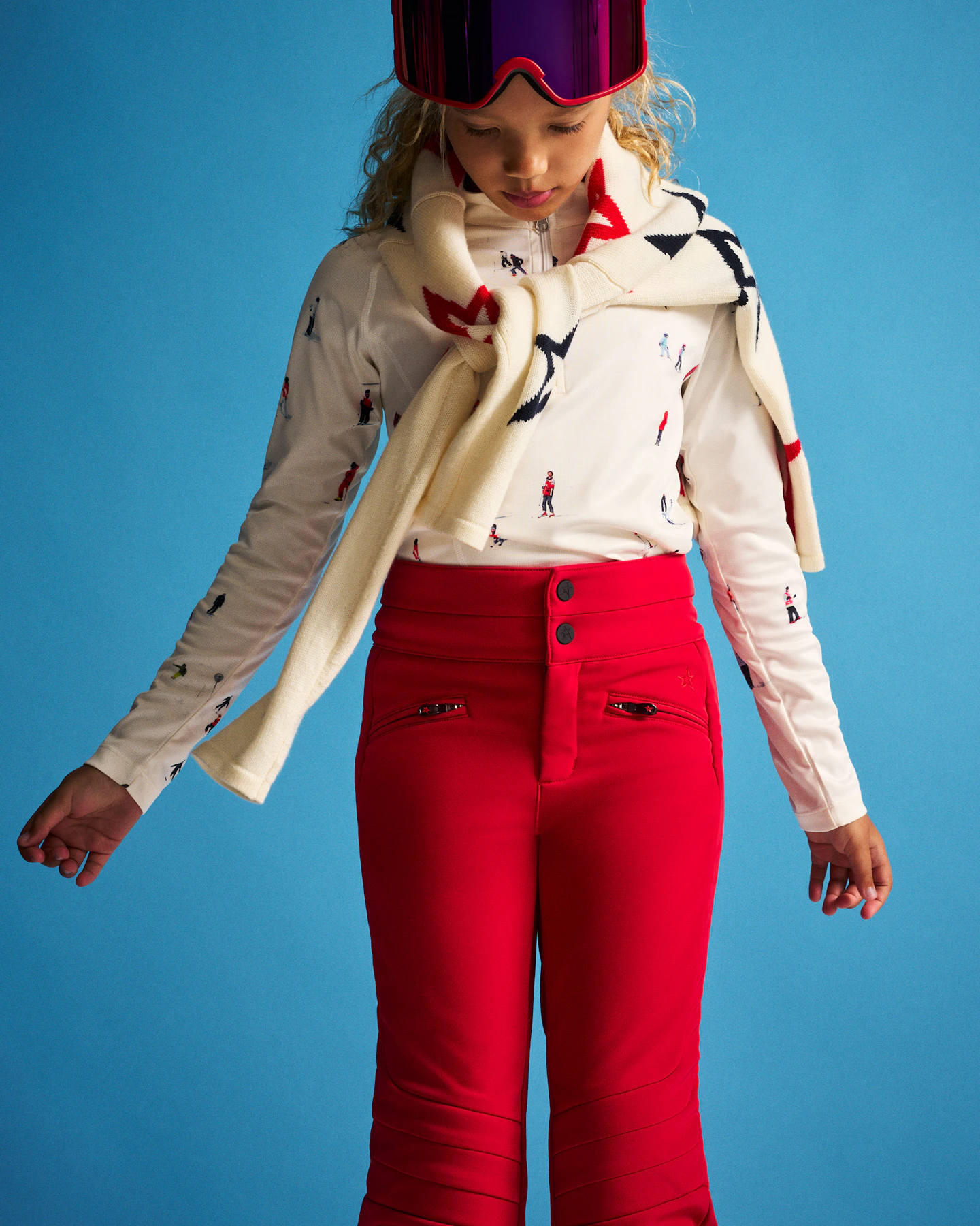 High-Waist Aurora Flare Ski Pant 1