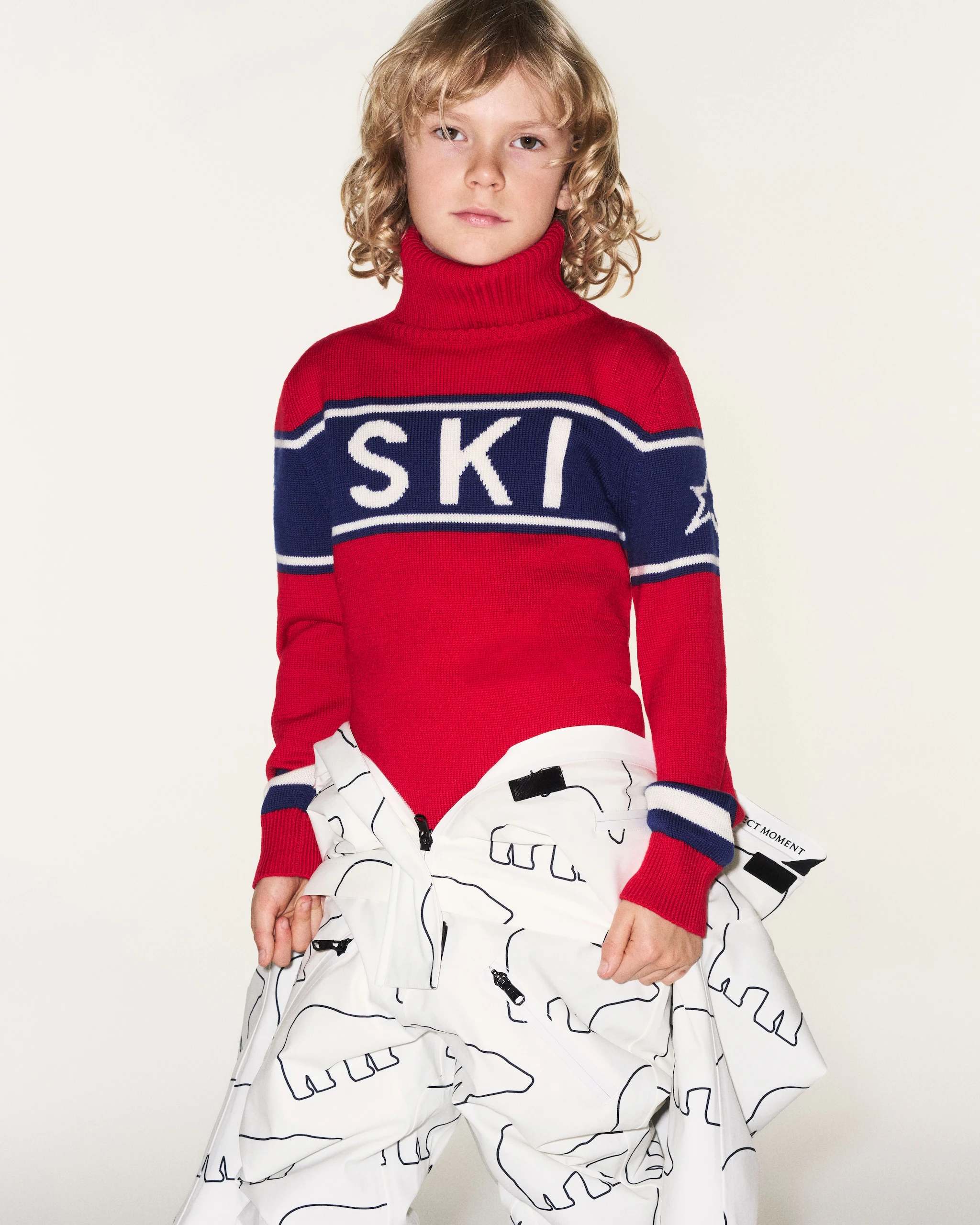 Kids Schild Merino Wool Sweater | Perfect Moment | Perfect Moment