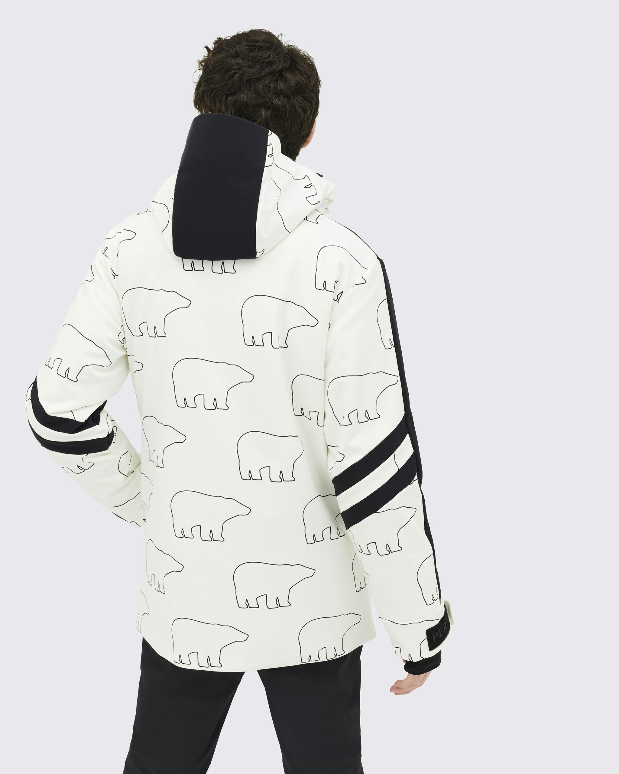 Bear Print Gus Parka Jacket Perfect Moment