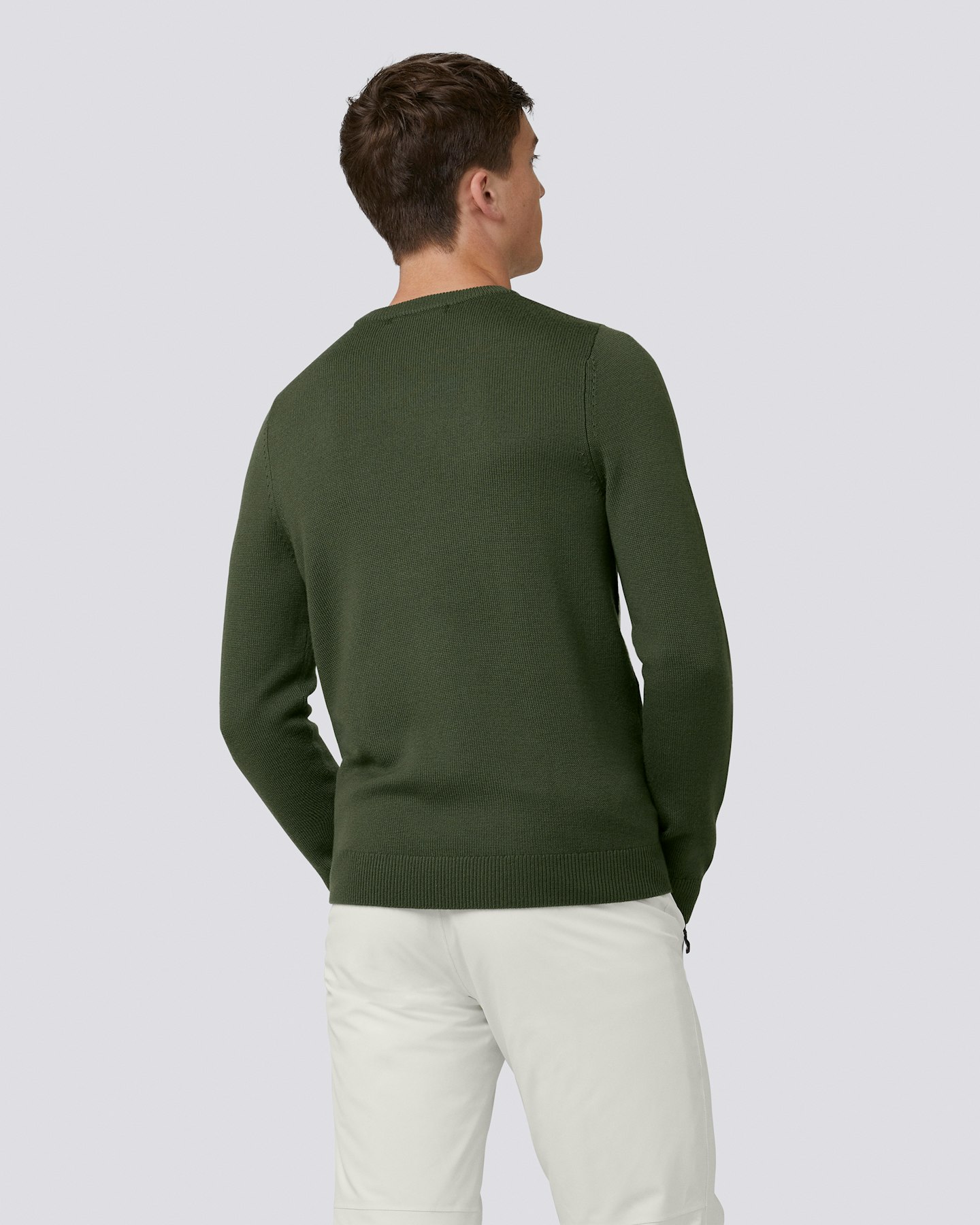 Chevron Stripe Merino Wool Sweater 2