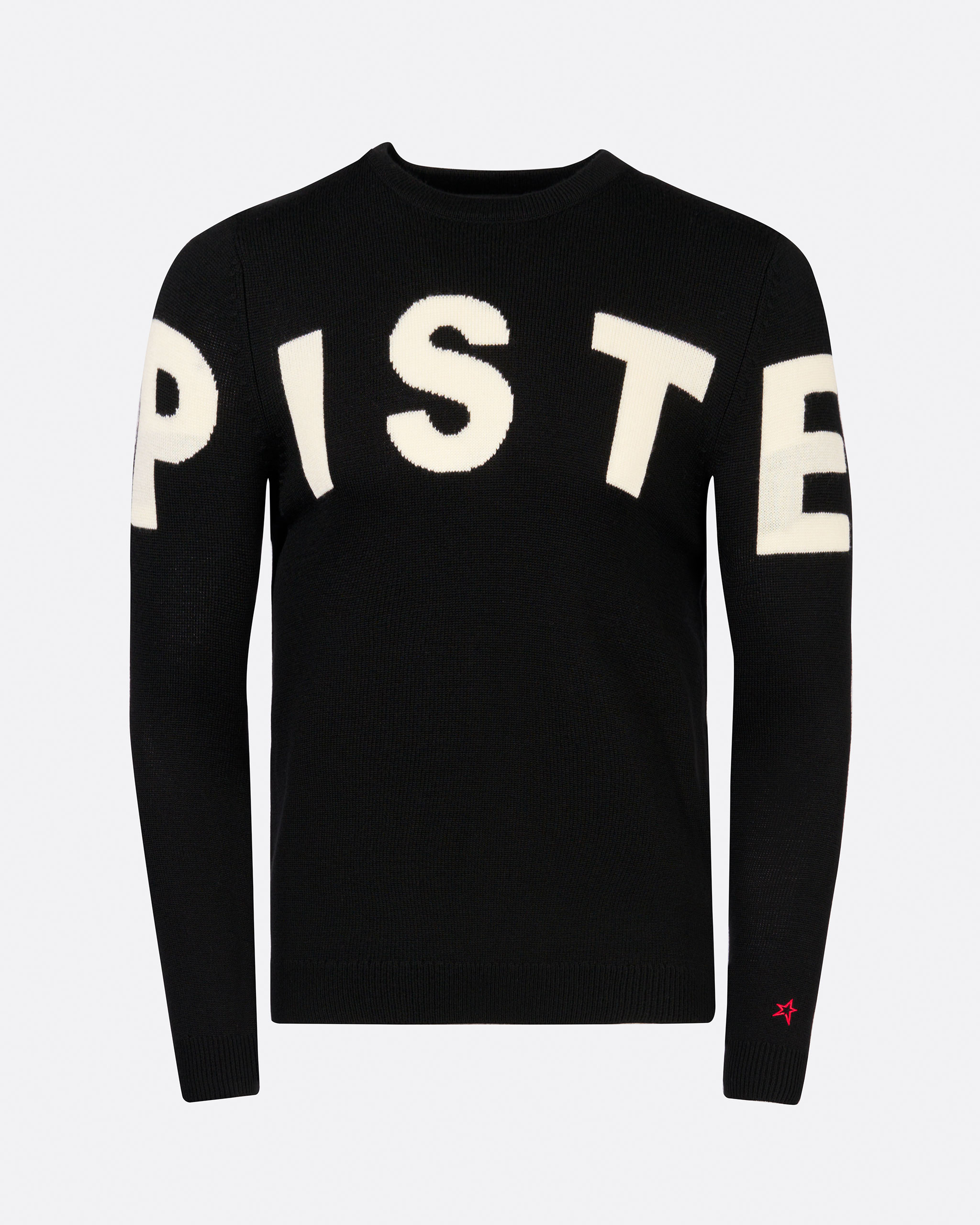 Perfect Moment Piste Merino Wool Sweater Xxl In Black
