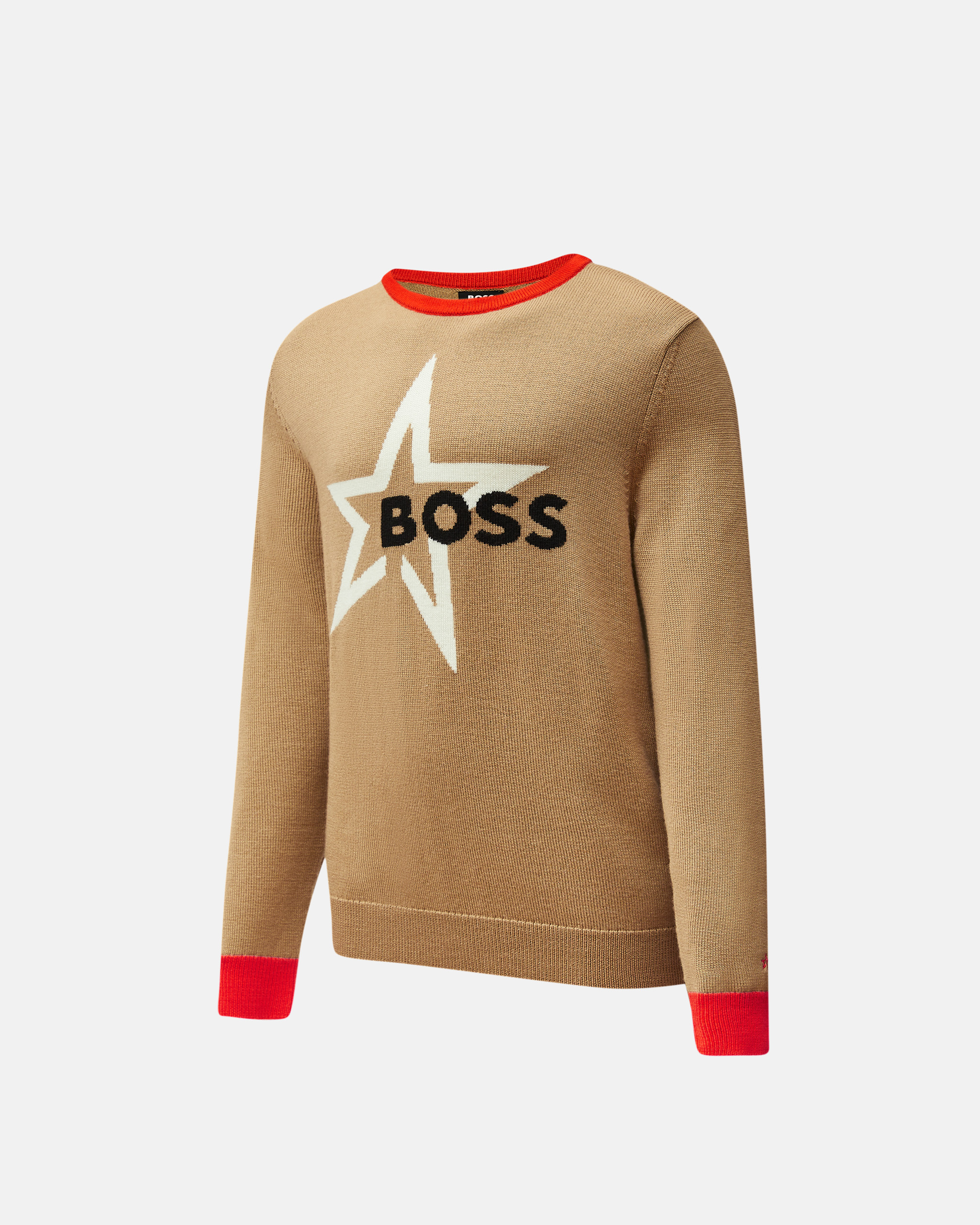 Shop Perfect Moment Pm Boss Piste Merino Wool Sweater In Brown