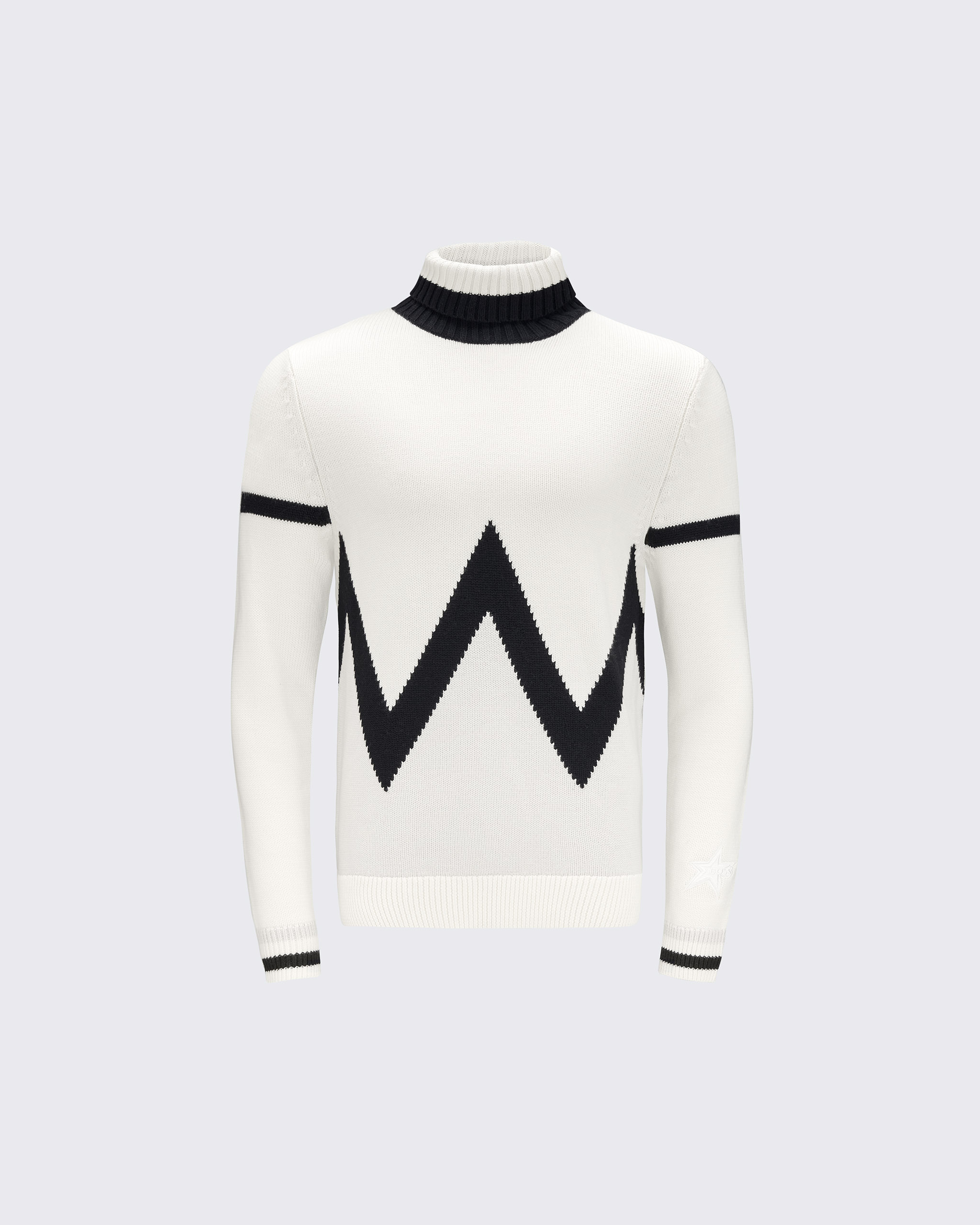 Perfect Moment Pm X Boss Alpine Merino Wool Sweater L In Snow-white