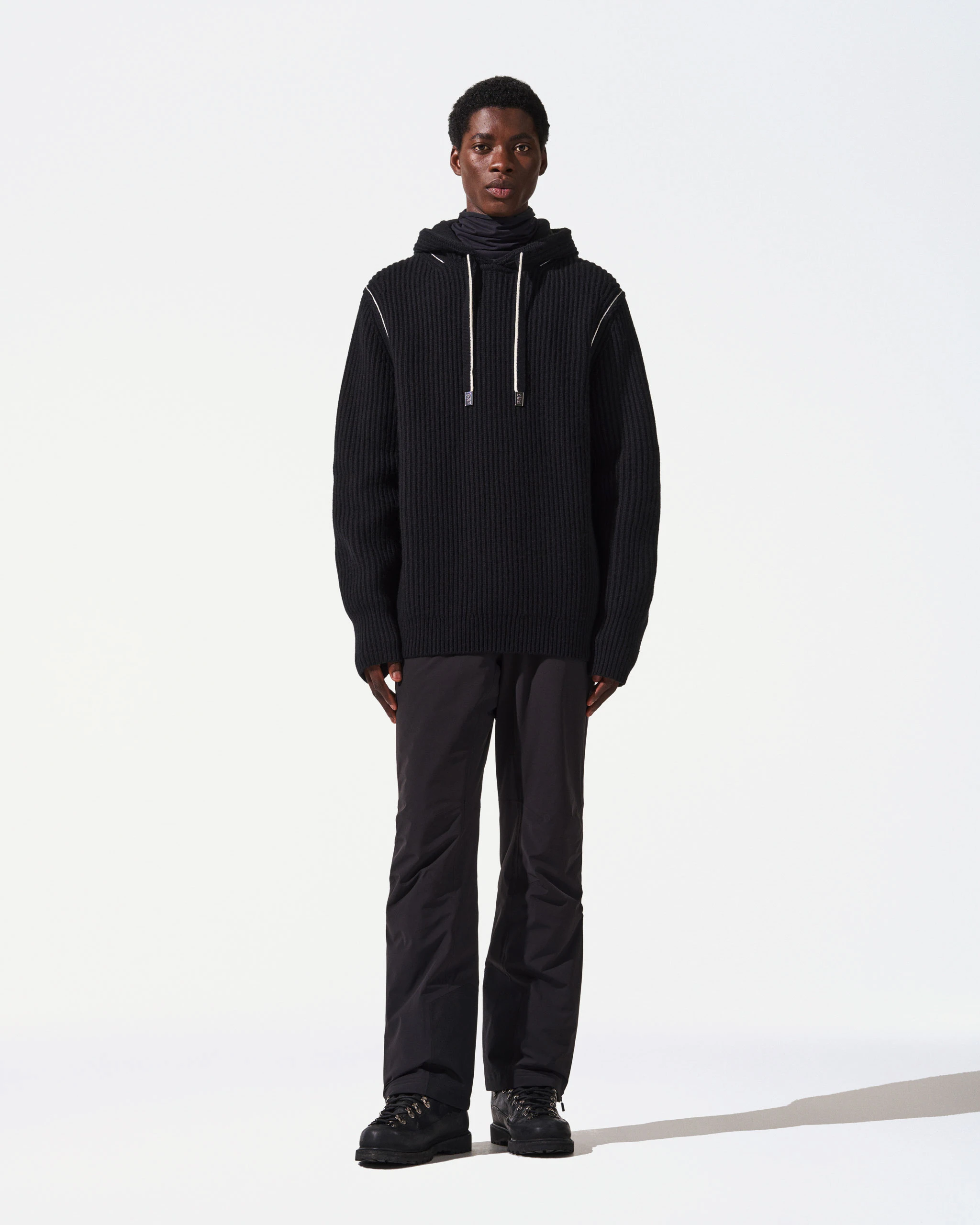 Kai Cashmere & Cotton Knitted Hoodie | Perfect Moment