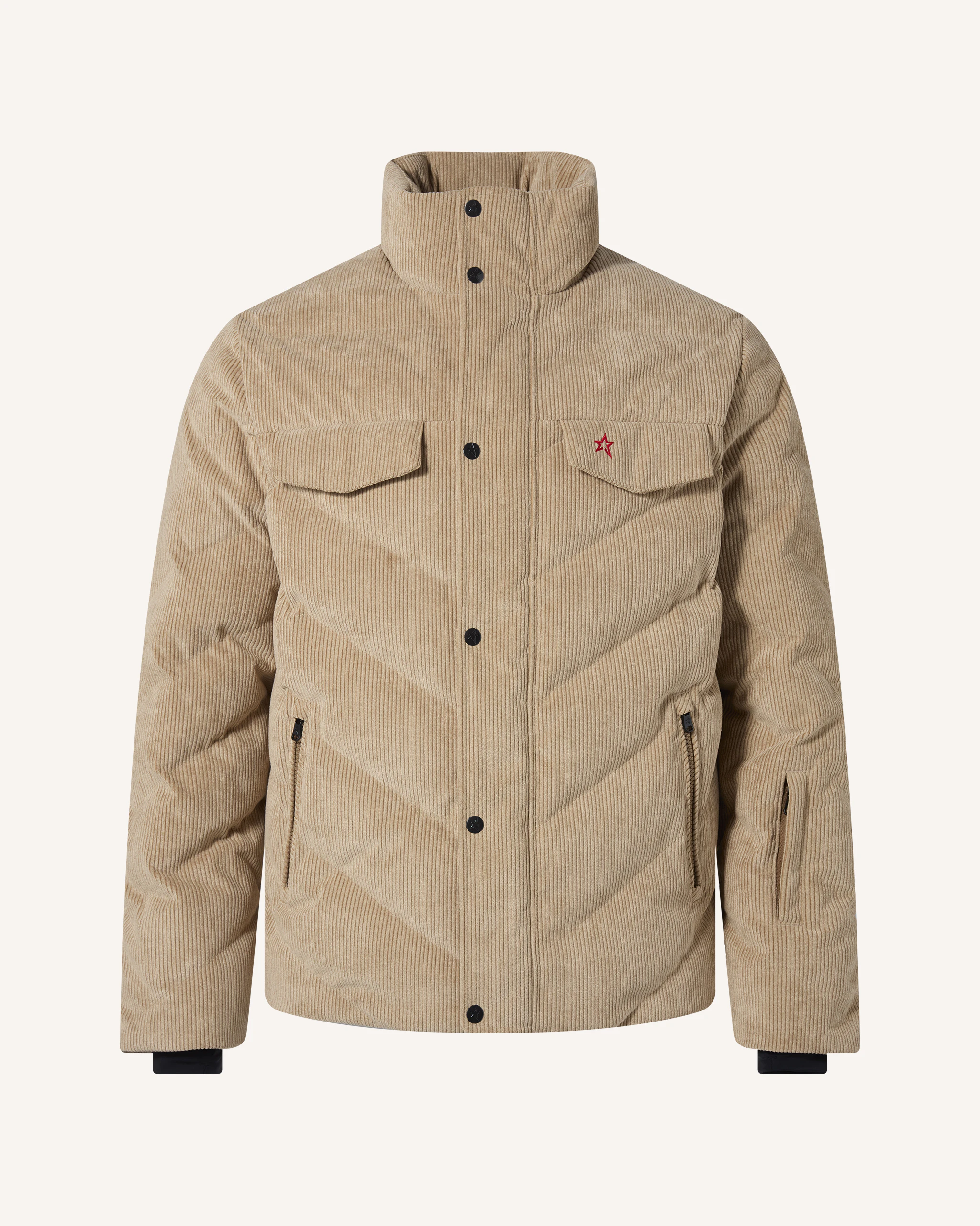 Chevron Quilted Down Jacket 0 Chevron Quilted Down Jacket