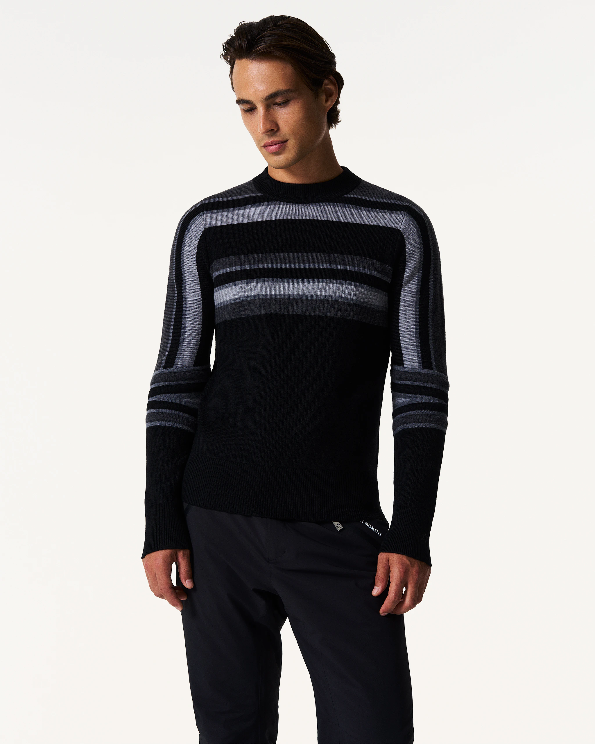 Merino Wool Slalom Sweater 2