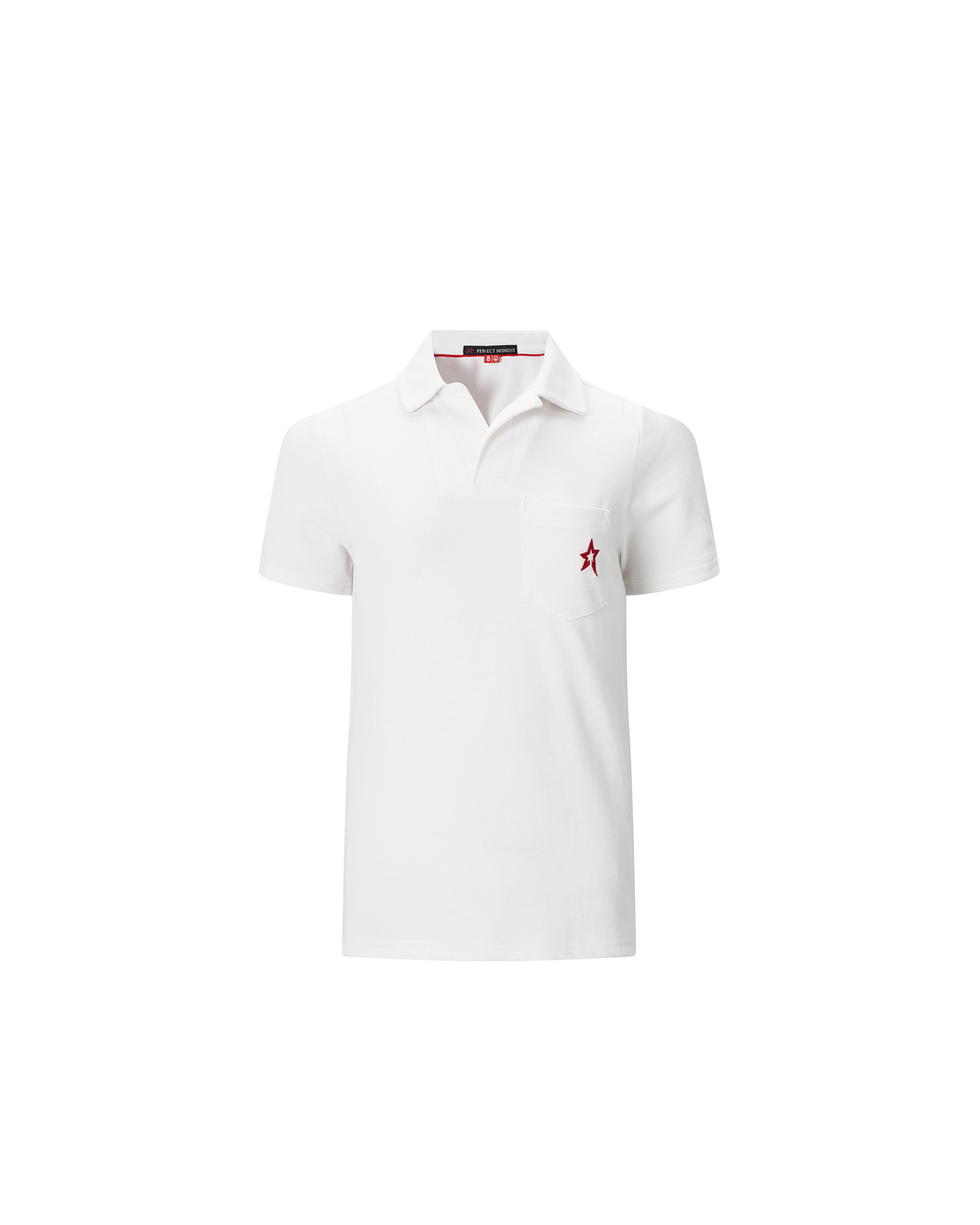 Perfect Moment Placket Pocket Polo Y8 In White