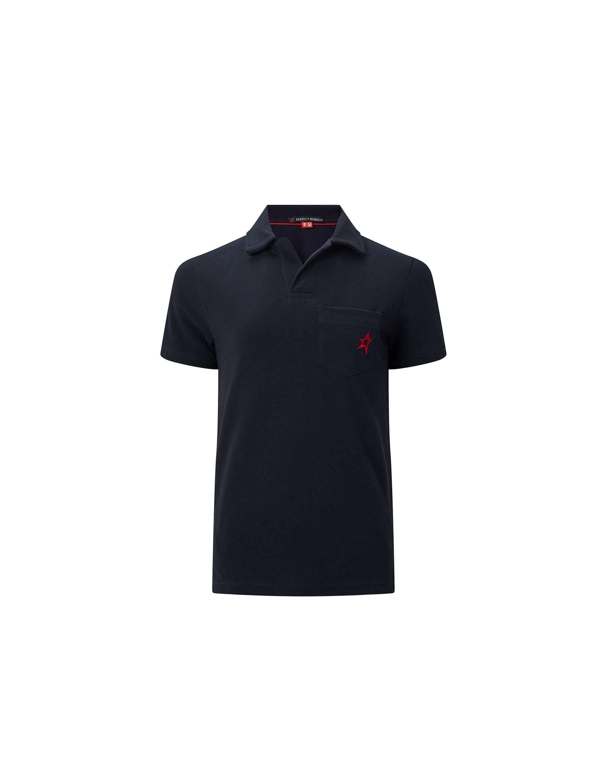 Perfect Moment Placket Pocket Polo Y8 In Navy