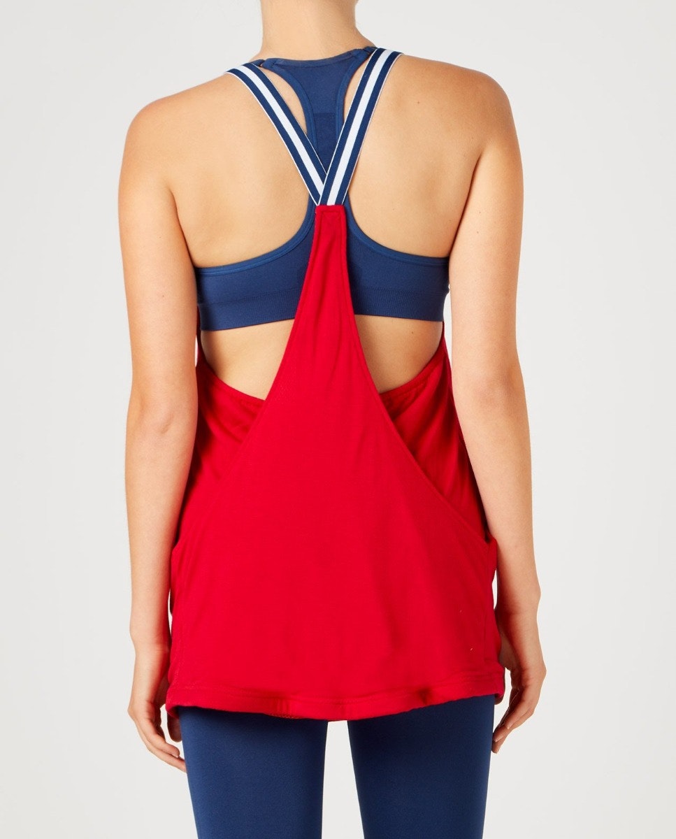 T-Back Bonded Jersey Tank Top