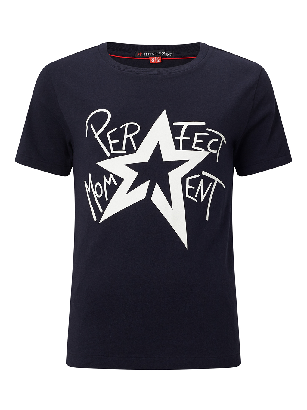 Perfect Moment Star Tee Y6 In Navy