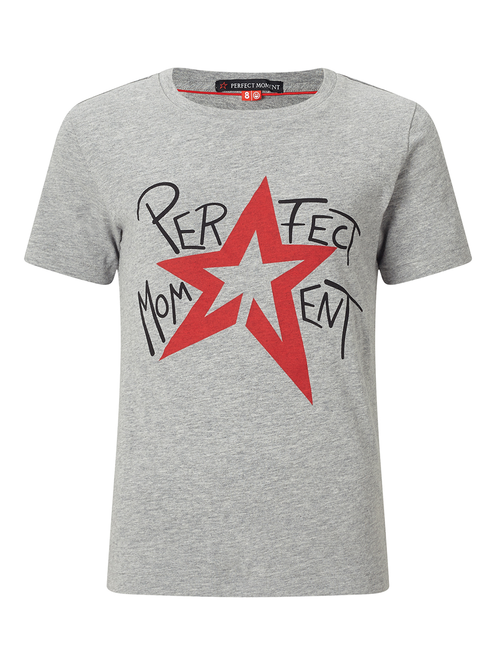 Perfect Moment Star Tee Y8 In Grey