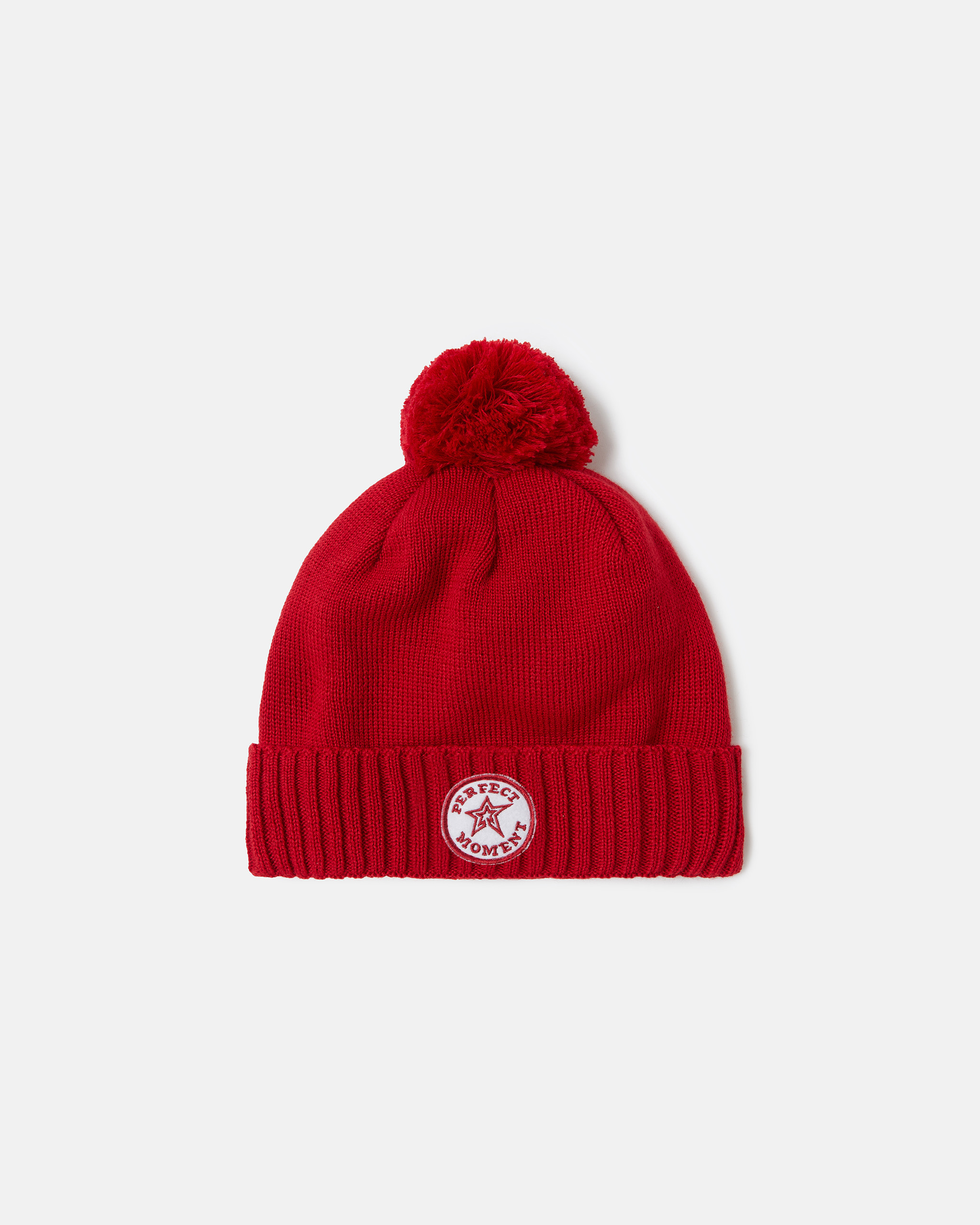 Perfect Moment Patch Beanie Ii In Red