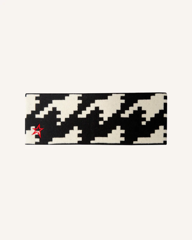 Houndstooth PM Merino Wool Headband 0 Houndstooth PM Merino Wool Headband