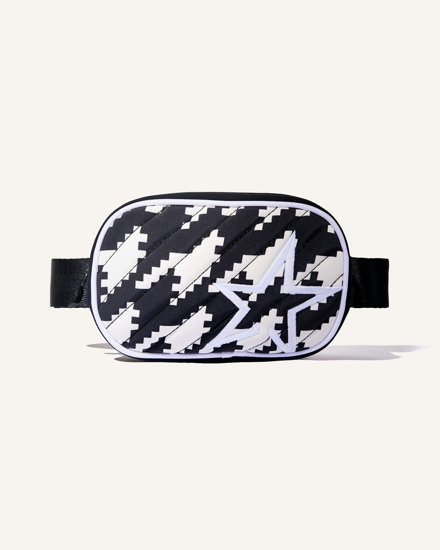 Houndstooth Star Belt Bag 0