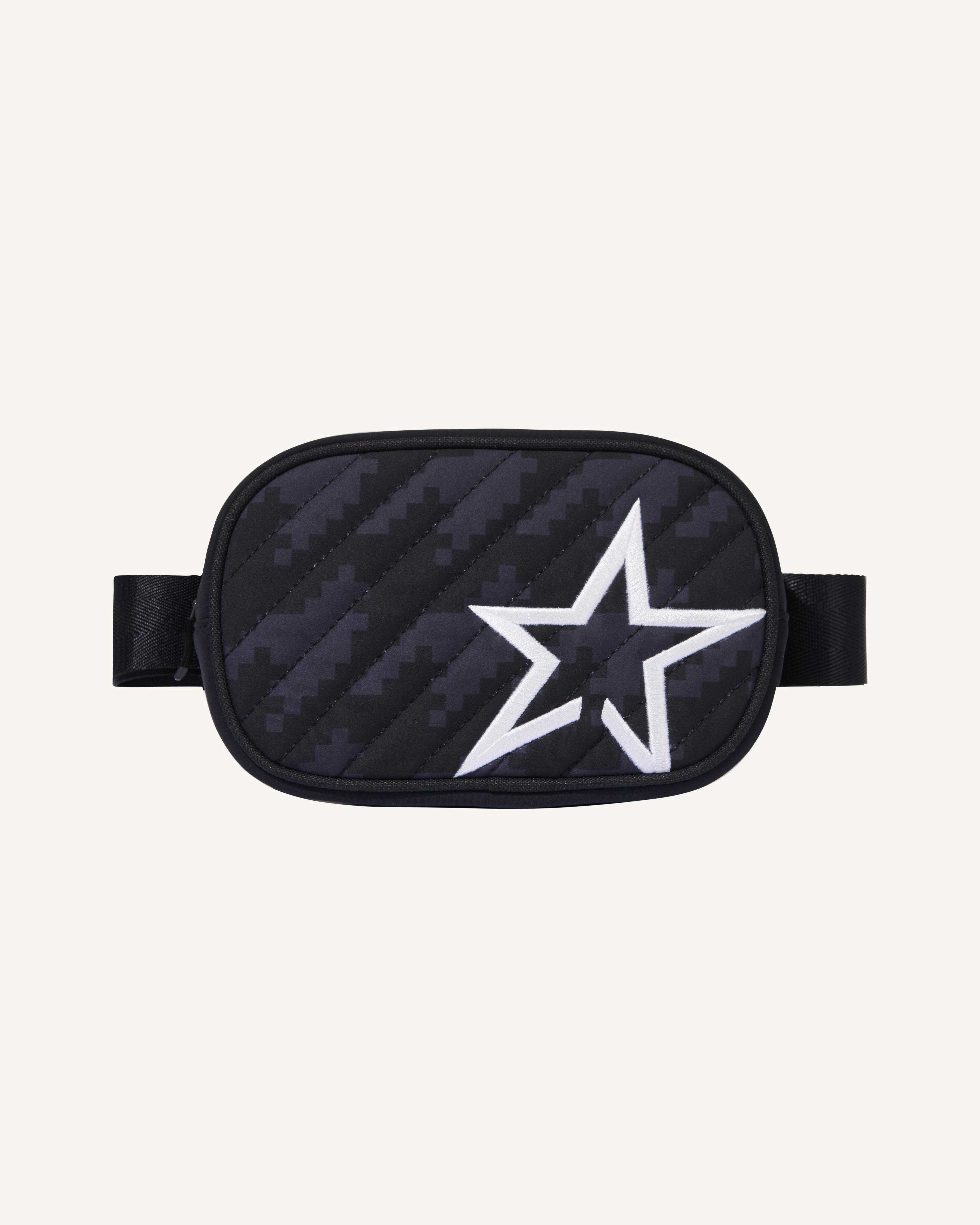 Houndstooth Star Belt Bag 0