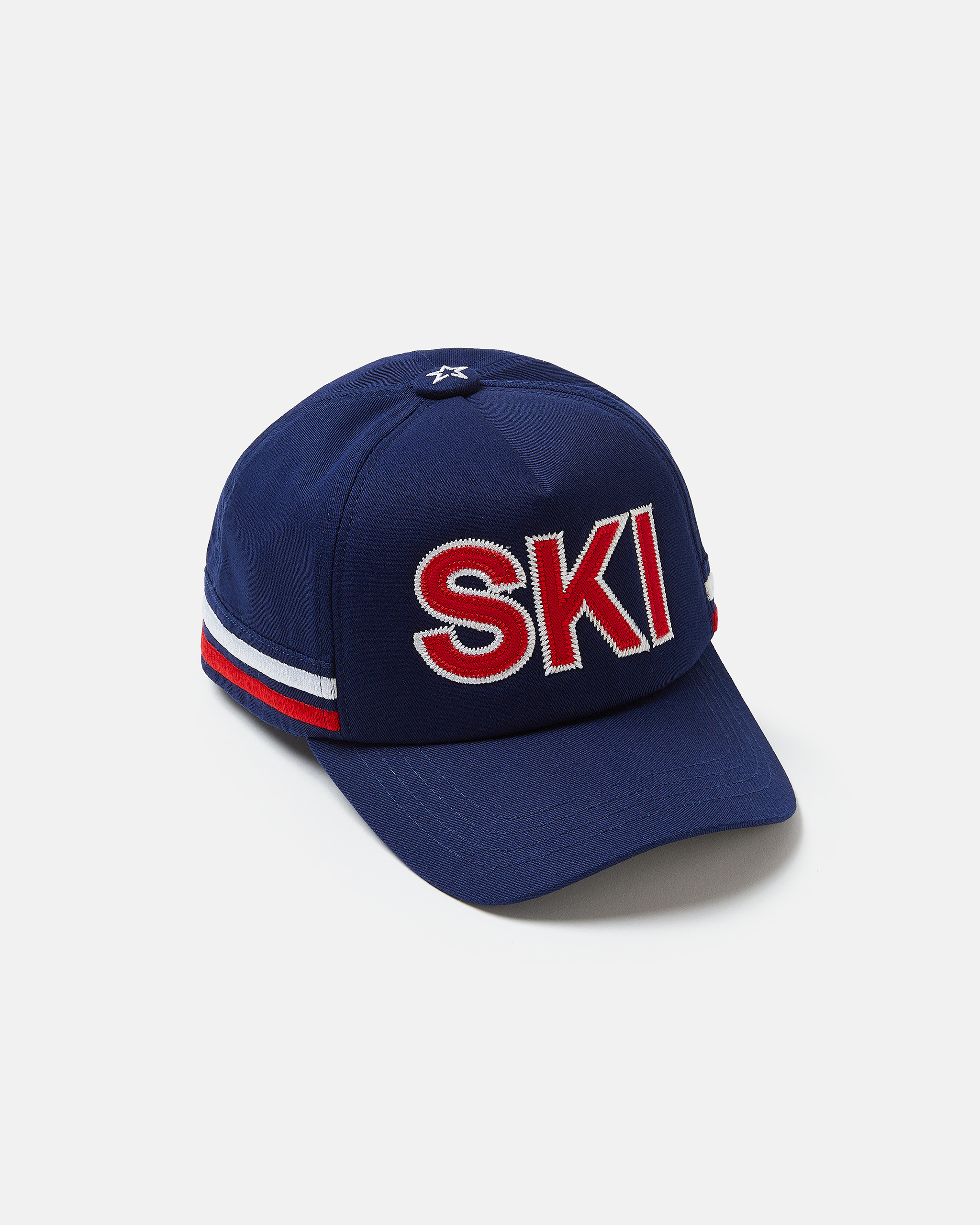 Perfect Moment Pm Ski Cap In Navy-white-red