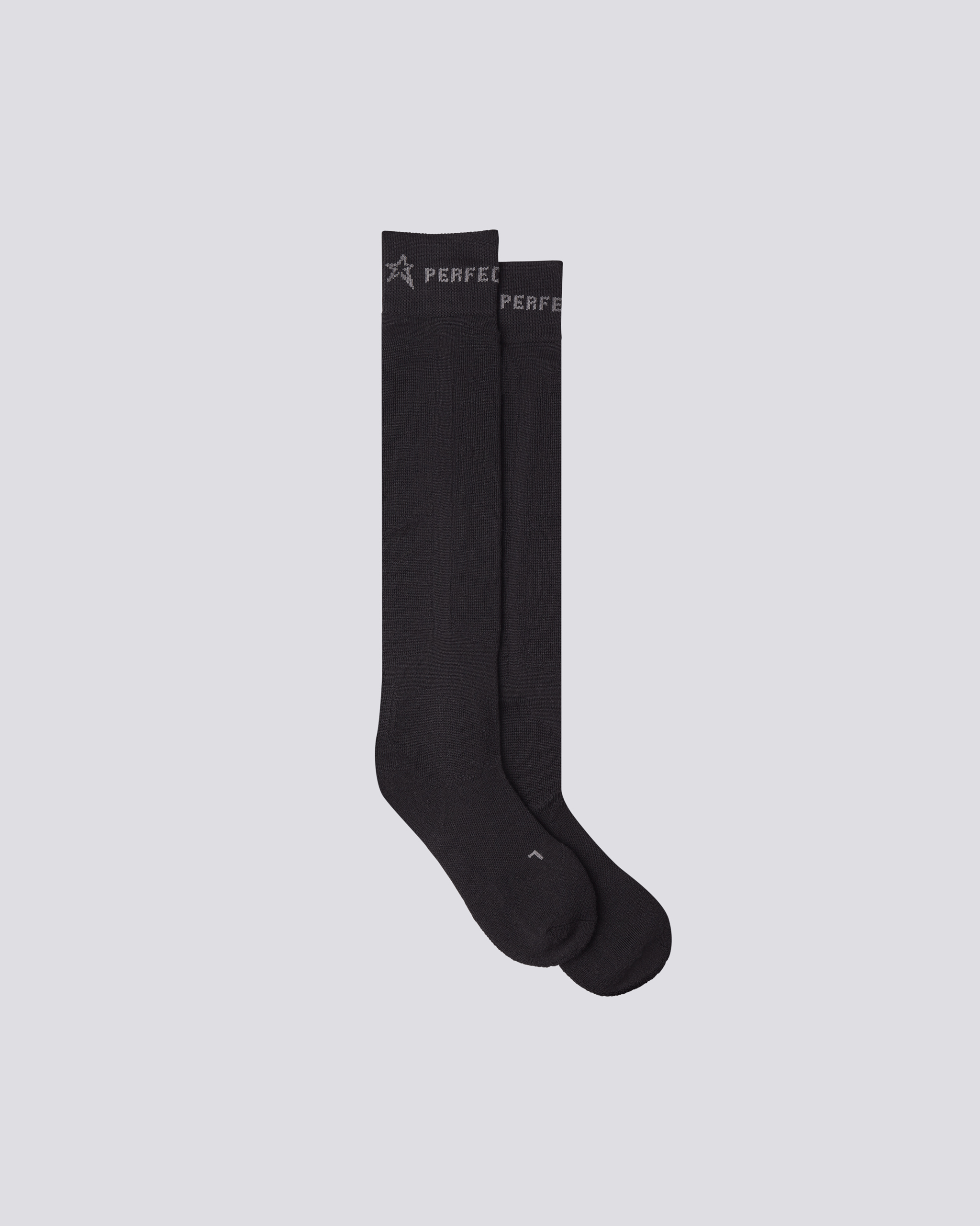 Perfect Moment Merino Wool Ski Socks In Black