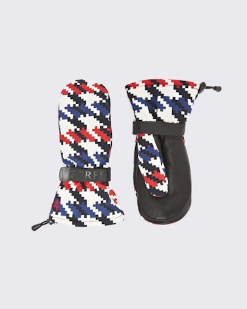 Houndstooth Davos Mitts 0