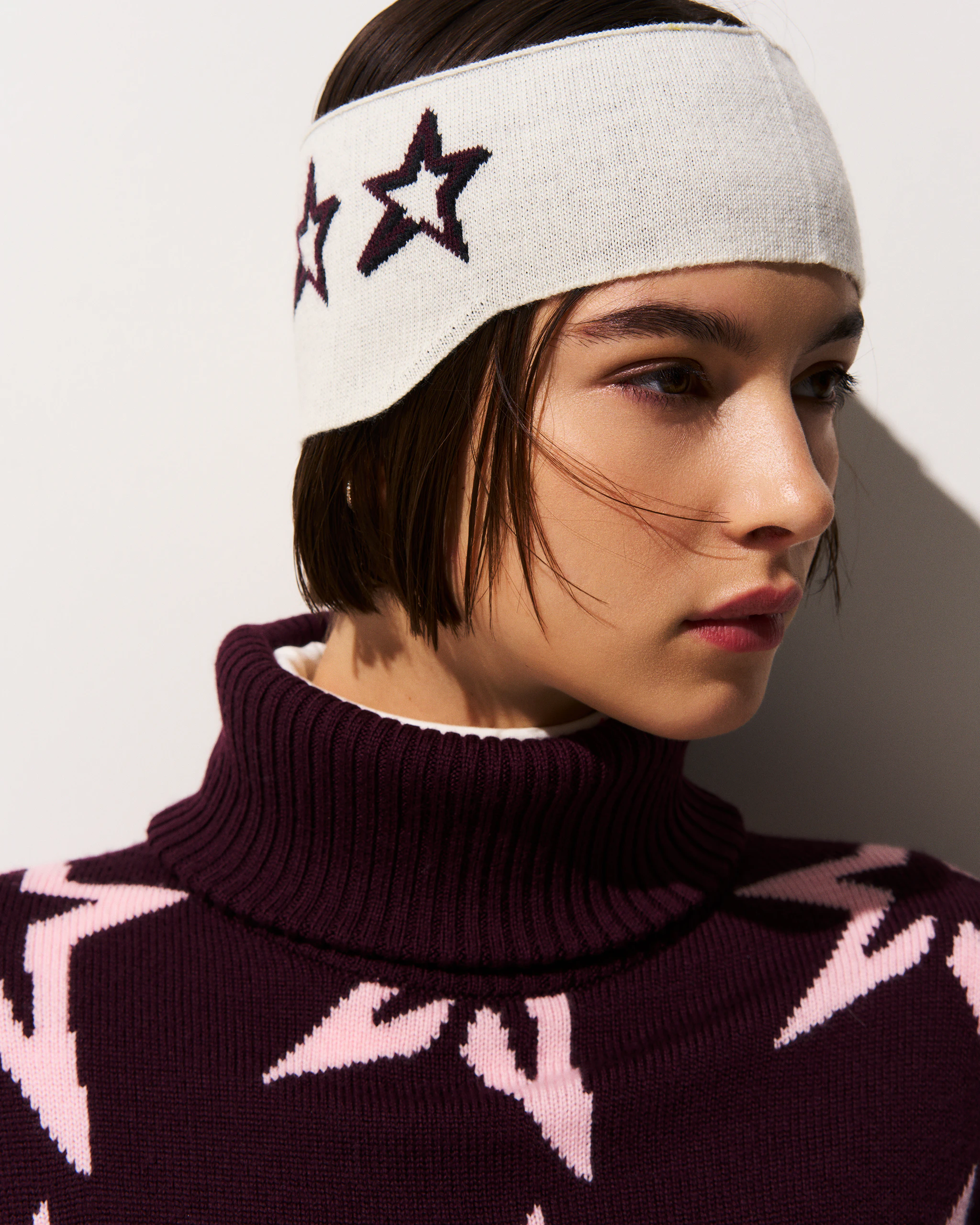 Star Merino Wool Headband 1 Star Merino Wool Headband