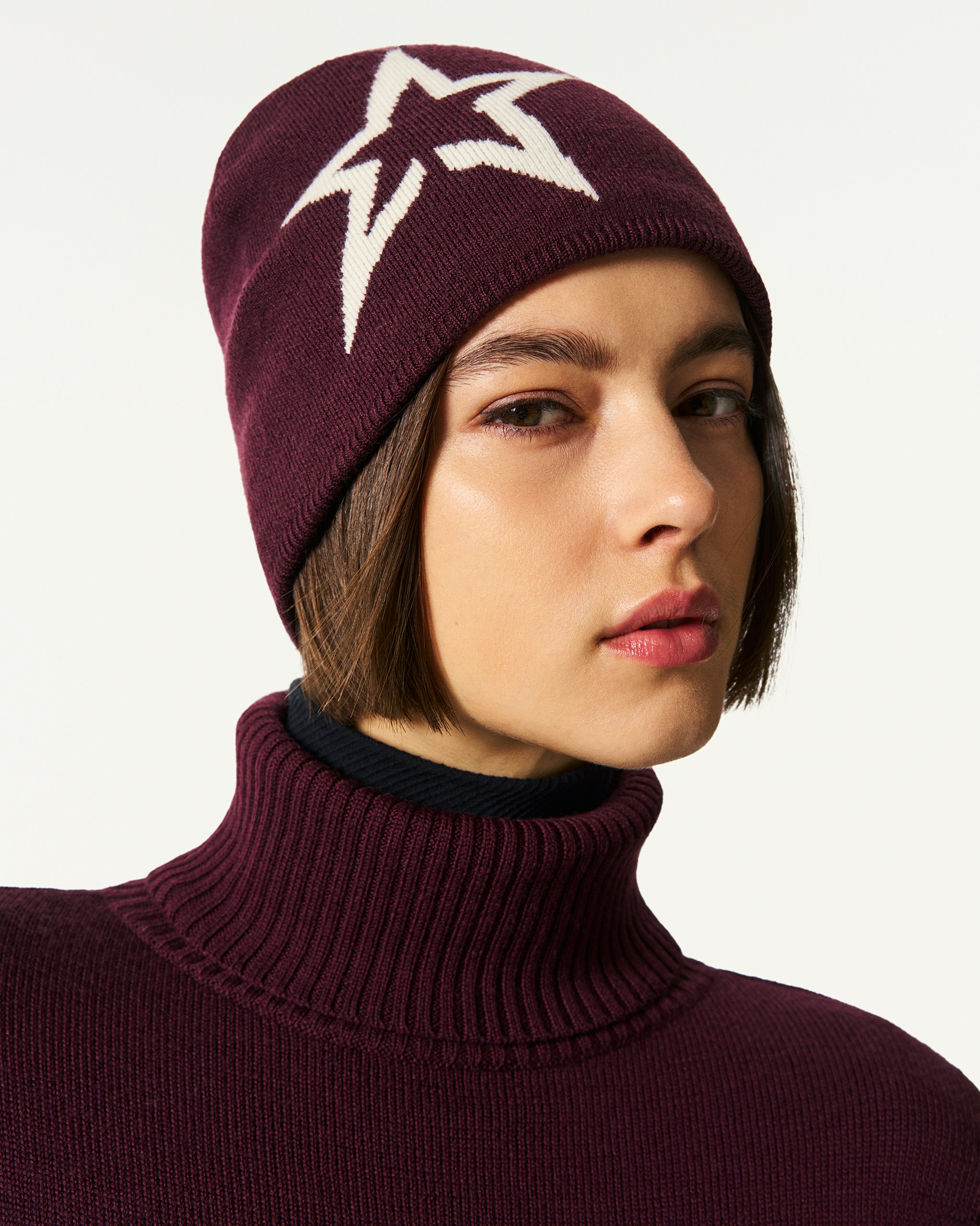 Logo Star Merino Wool Beanie 2