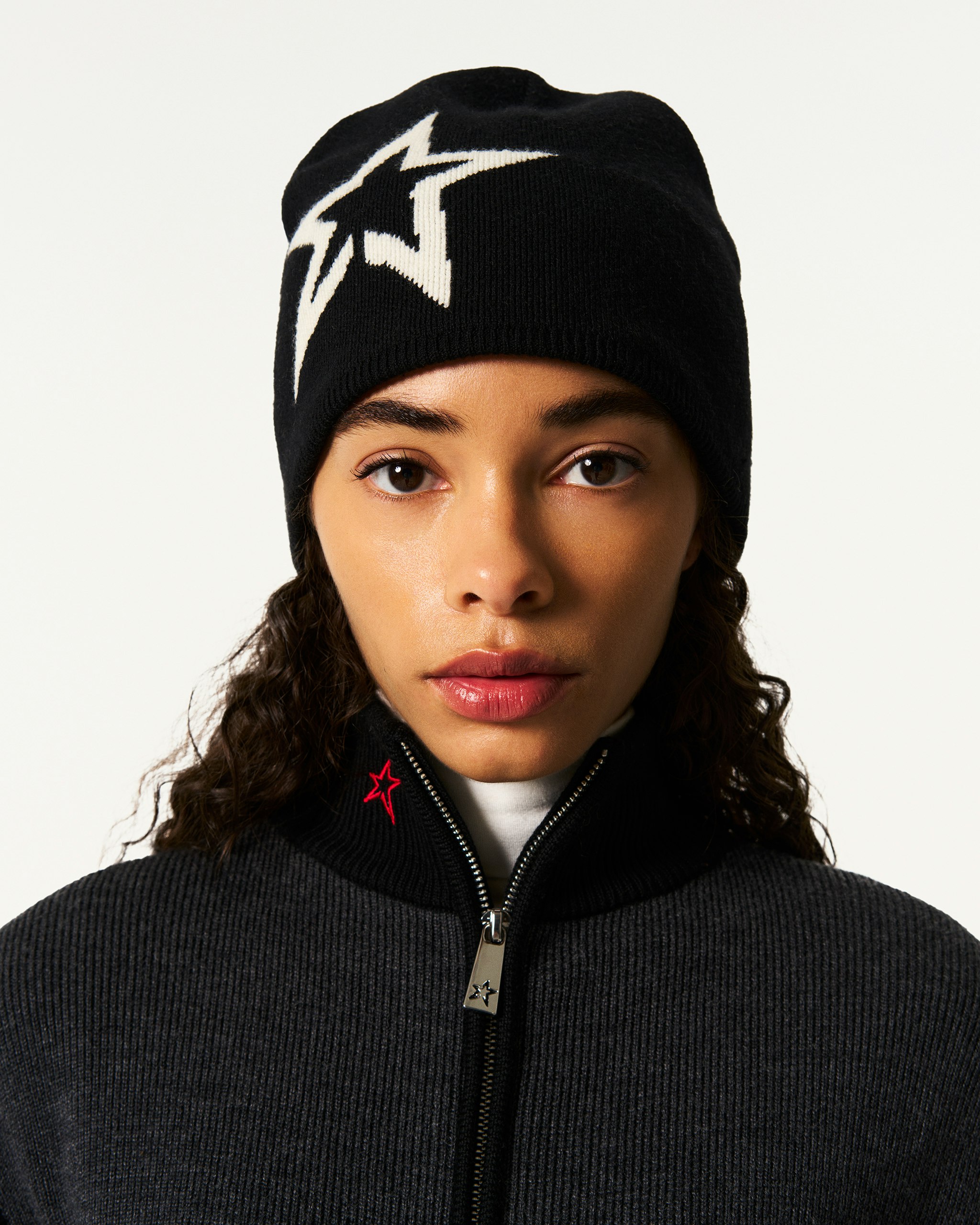 Logo Star Merino Wool Beanie 1 Logo Star Merino Wool Beanie