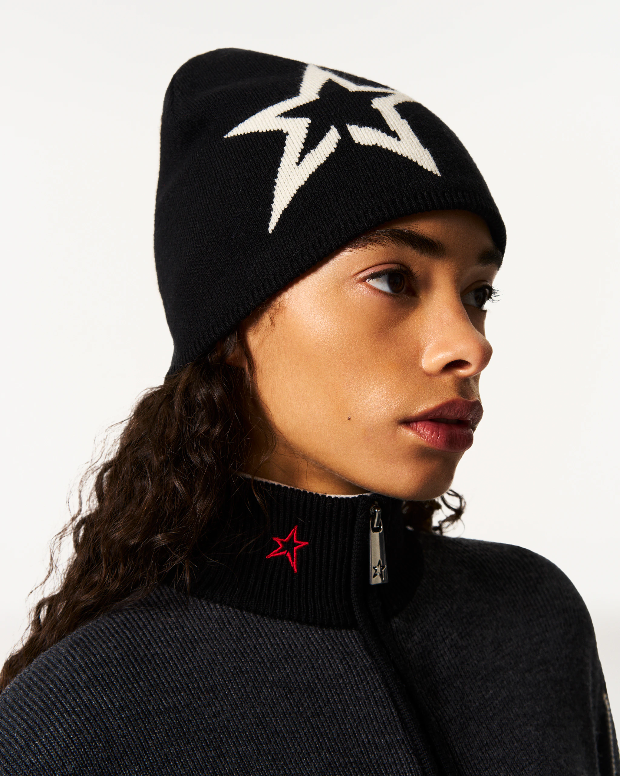 Logo Star Merino Wool Beanie 2