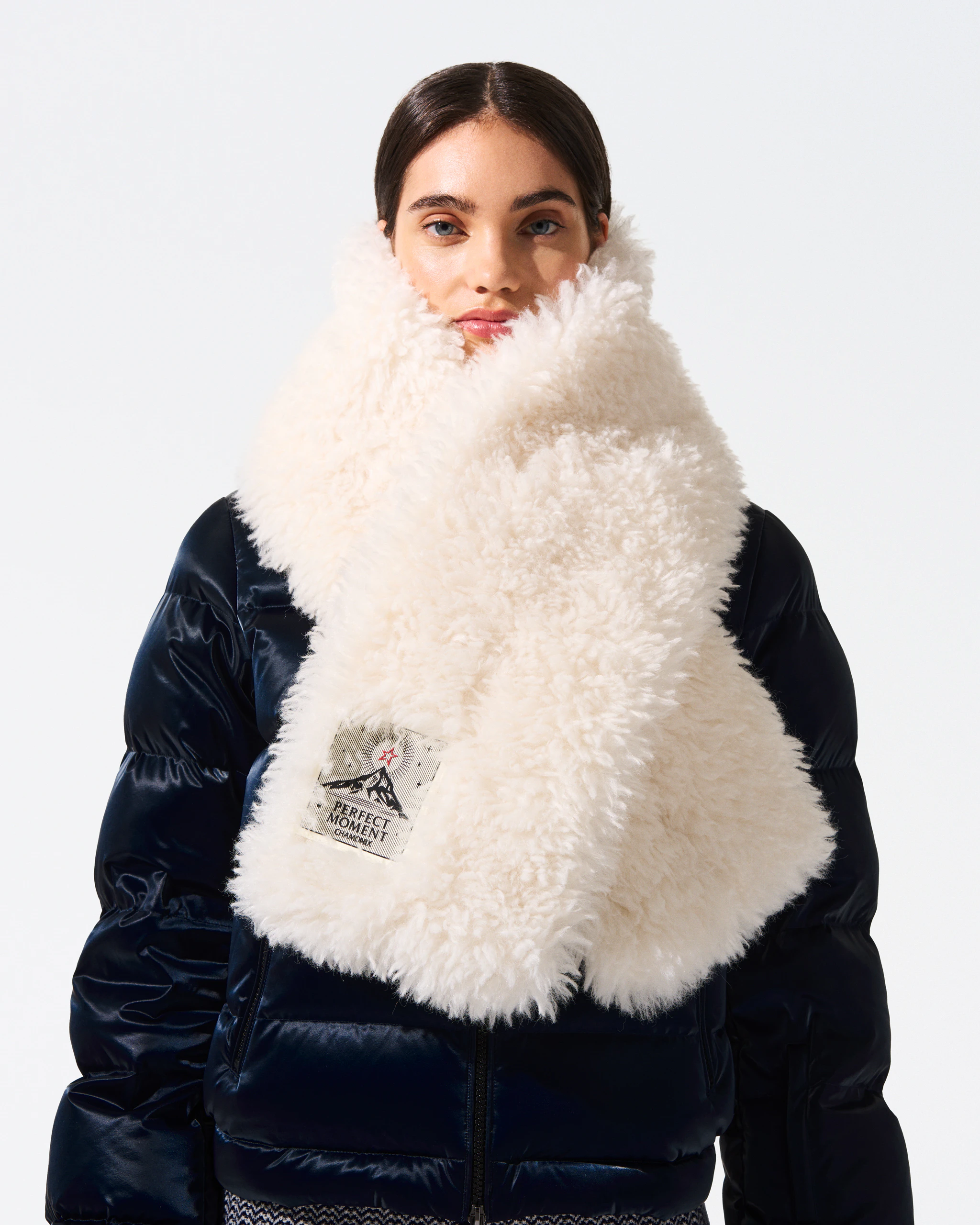 Faux Shearling Scarf 1
