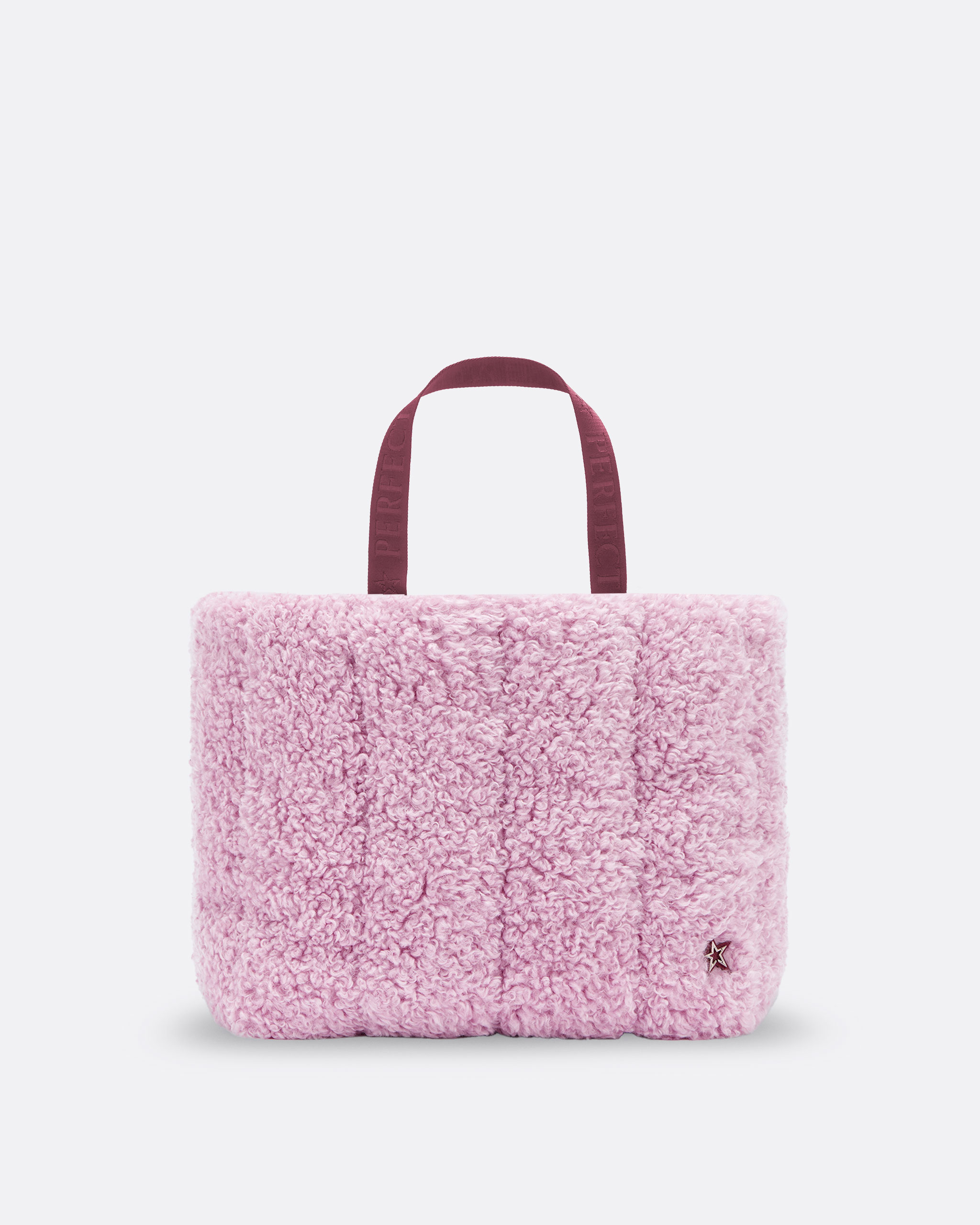 Perfect Moment The Perfect Oversized Tote Bag Onesize In Pink-shearling